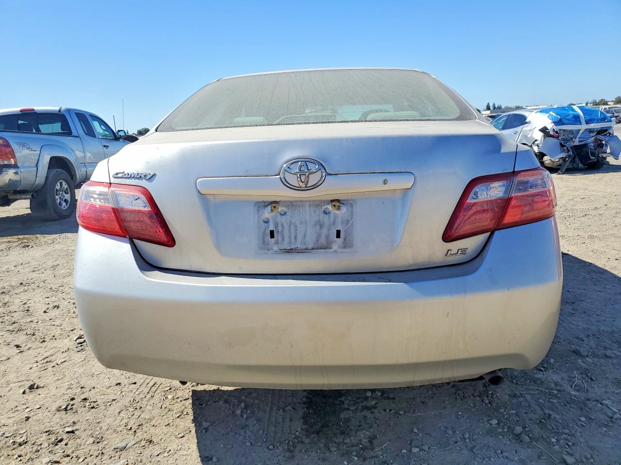 2007 Toyota Camry Le Silver vin: JTNBE46KX73126106