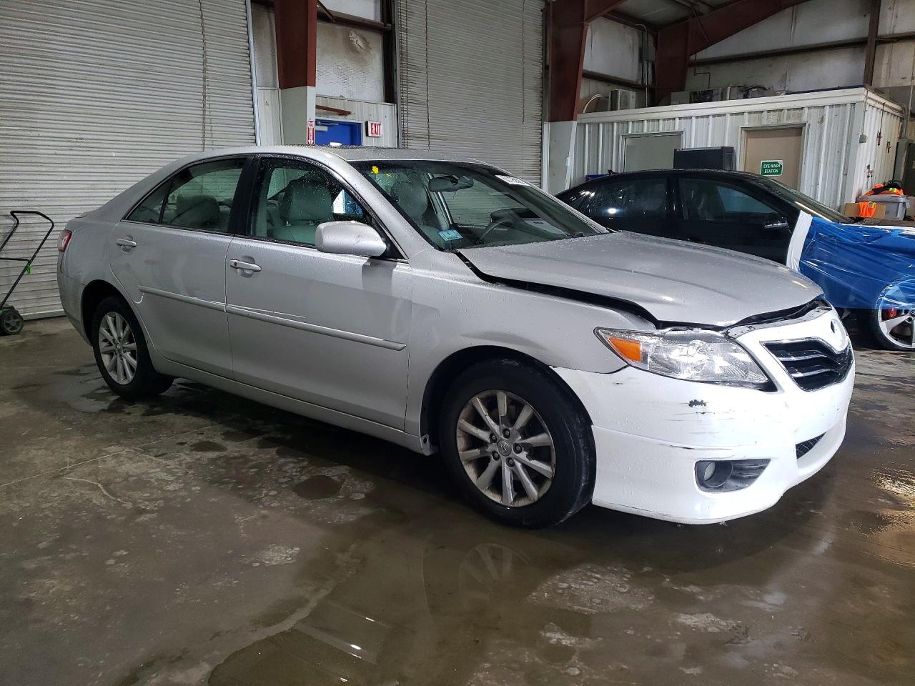 2010 Toyota Camry Xle V6 Silver vin: JTNBK3EK0A3048866
