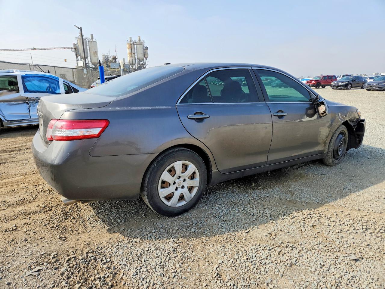 2010 Toyota Camry Le V6 Gray vin: JTNBK3EK0A3049726