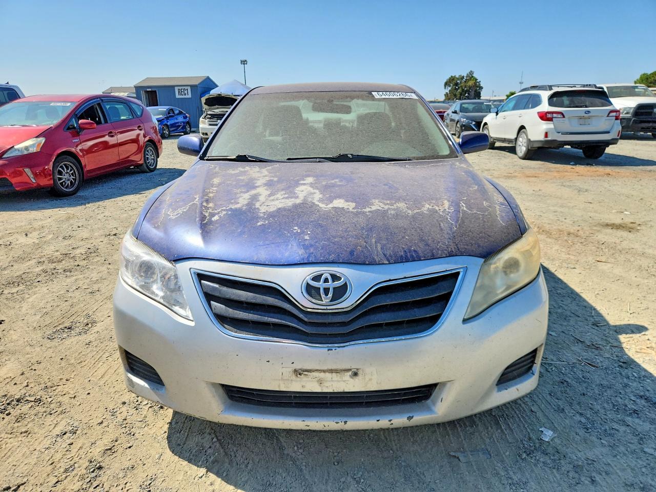 2011 Toyota Camry Le V6 Blue vin: JTNBK3EK3B3051942