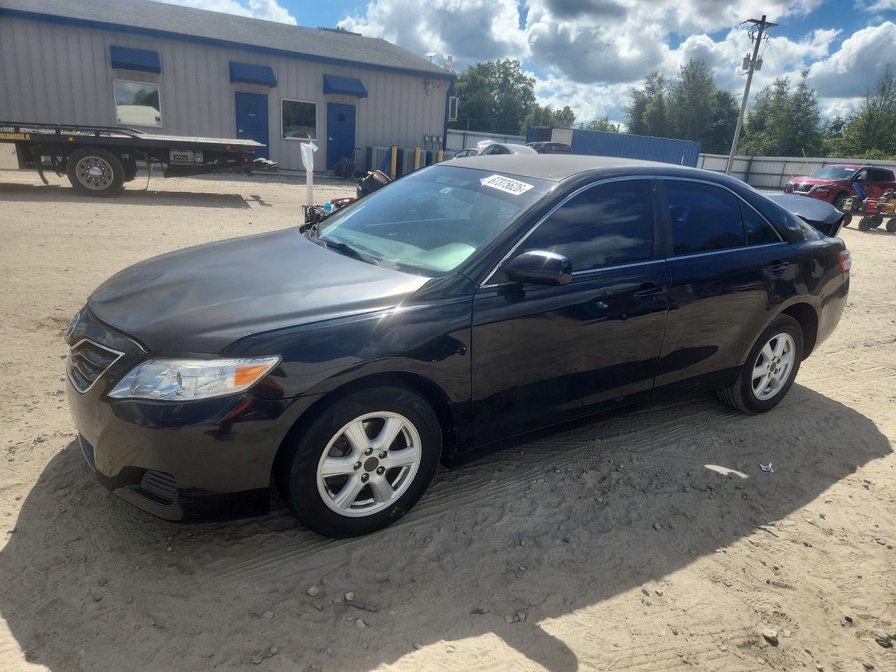 2010 Toyota Camry Le V6 Black vin: JTNBK3EK4A3047140