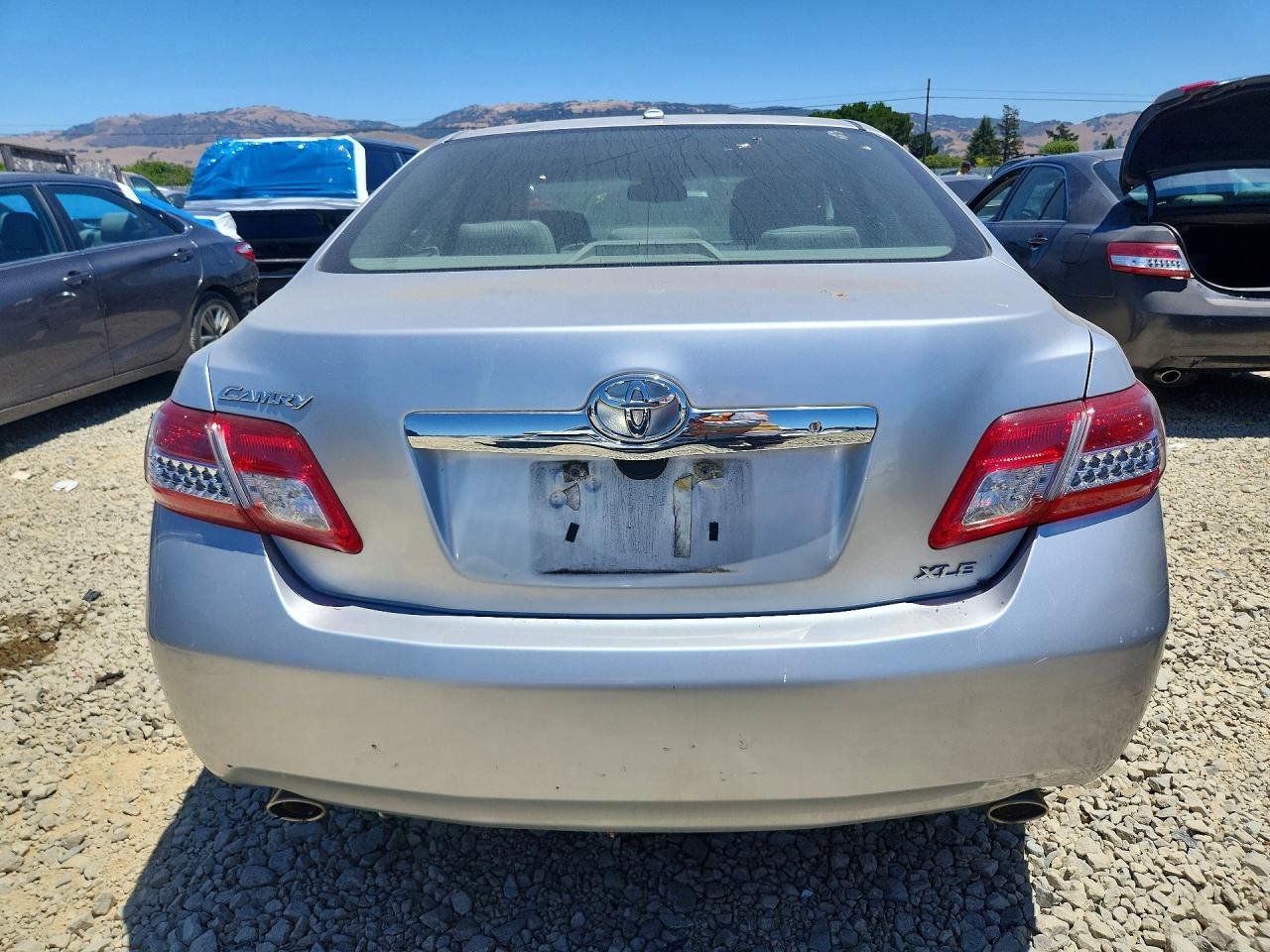 2010 Toyota Camry Xle V6 Silver vin: JTNBK3EK5A3047180