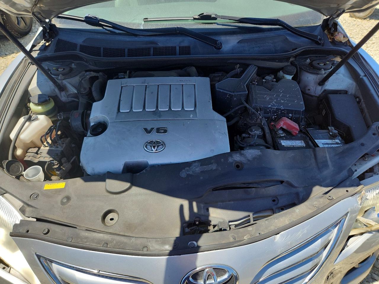 2010 Toyota Camry Xle V6 Silver vin: JTNBK3EK5A3047180