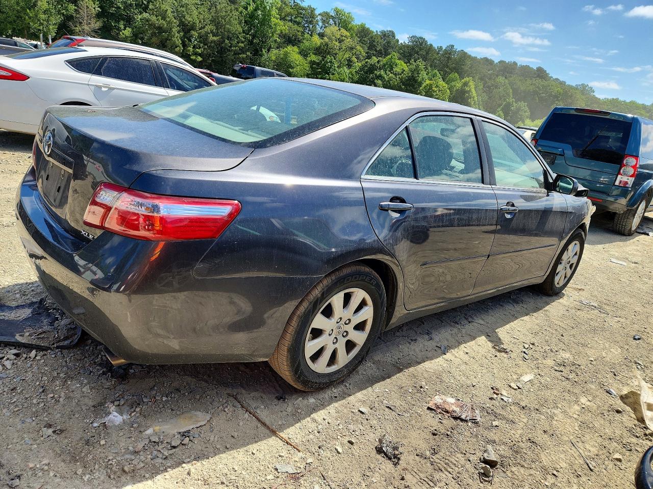 2007 Toyota Camry Xle V6 Серый vin: JTNBK46K073010132
