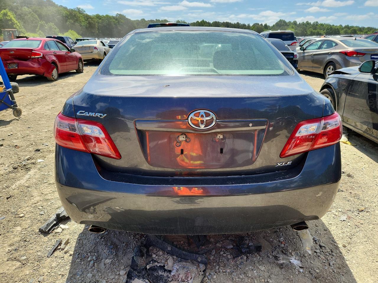 2007 Toyota Camry Xle V6 Серый vin: JTNBK46K073010132