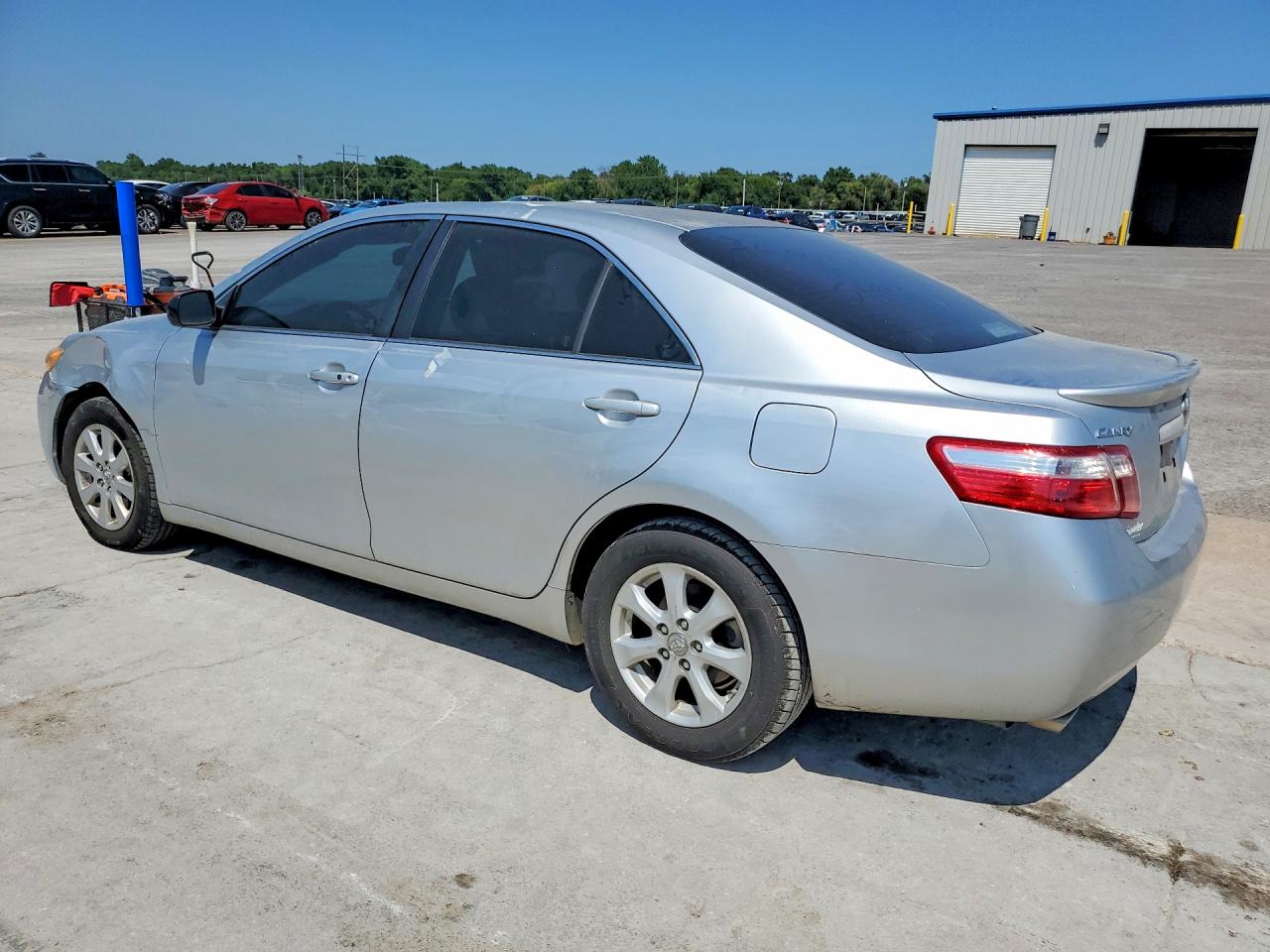2007 Toyota Camry Xle V6 Silver vin: JTNBK46K173017977