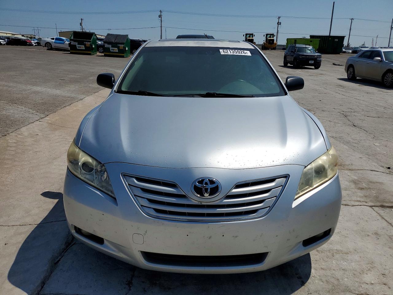 2007 Toyota Camry Xle V6 Silver vin: JTNBK46K173017977