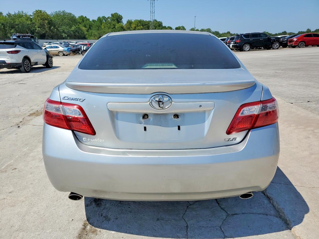2007 Toyota Camry Xle V6 Silver vin: JTNBK46K173017977
