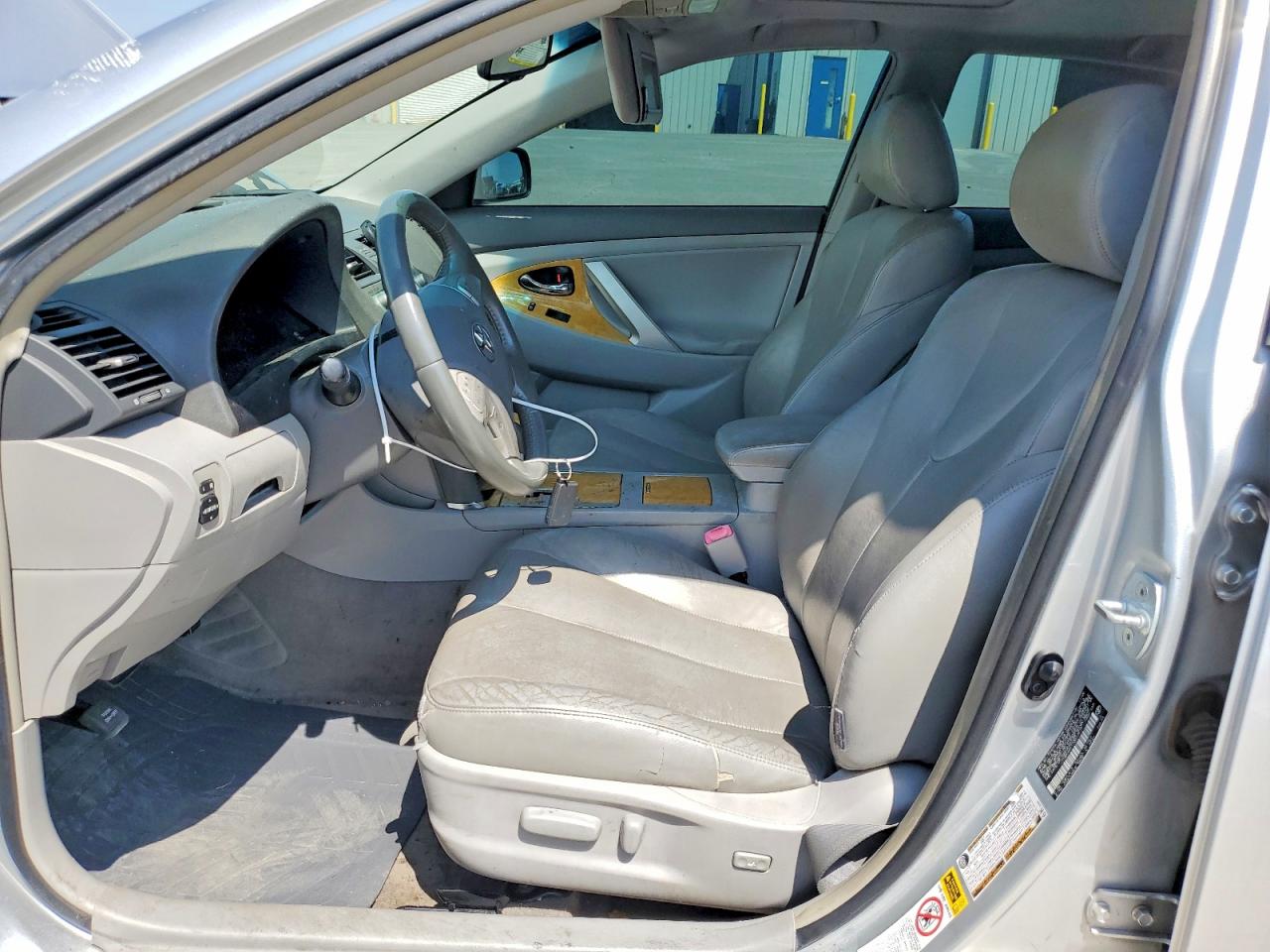 2007 Toyota Camry Xle V6 Silver vin: JTNBK46K173017977