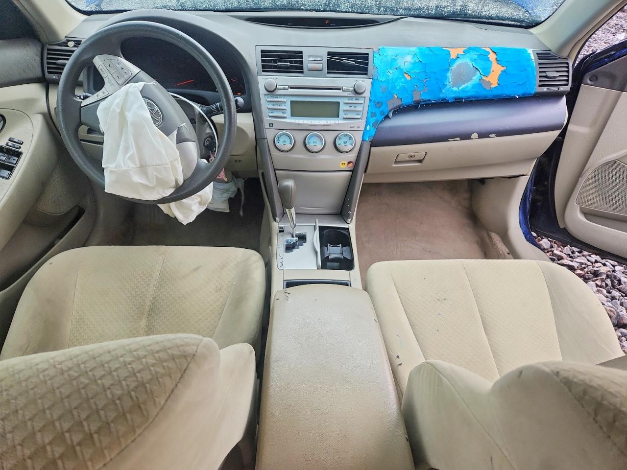 2007 Toyota Camry Le V6 Blue vin: JTNBK46K273015221
