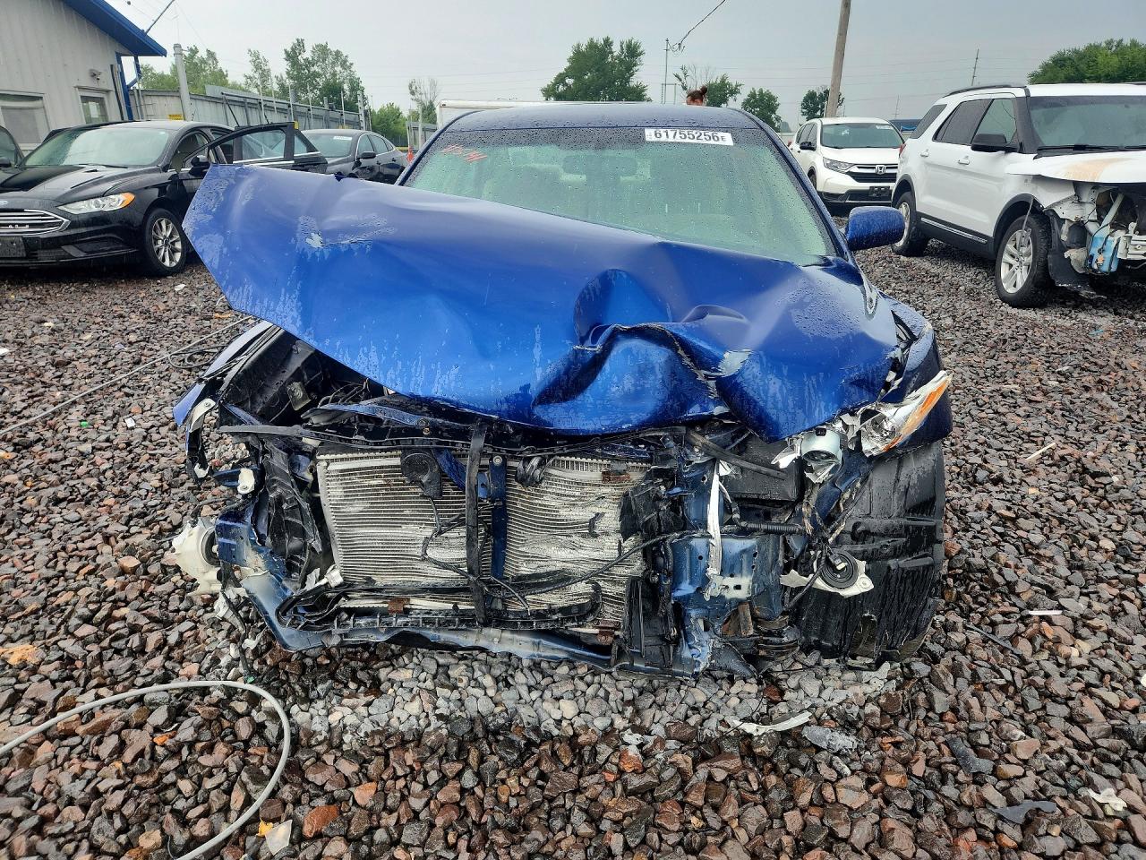 2007 Toyota Camry Le V6 Blue vin: JTNBK46K273015221