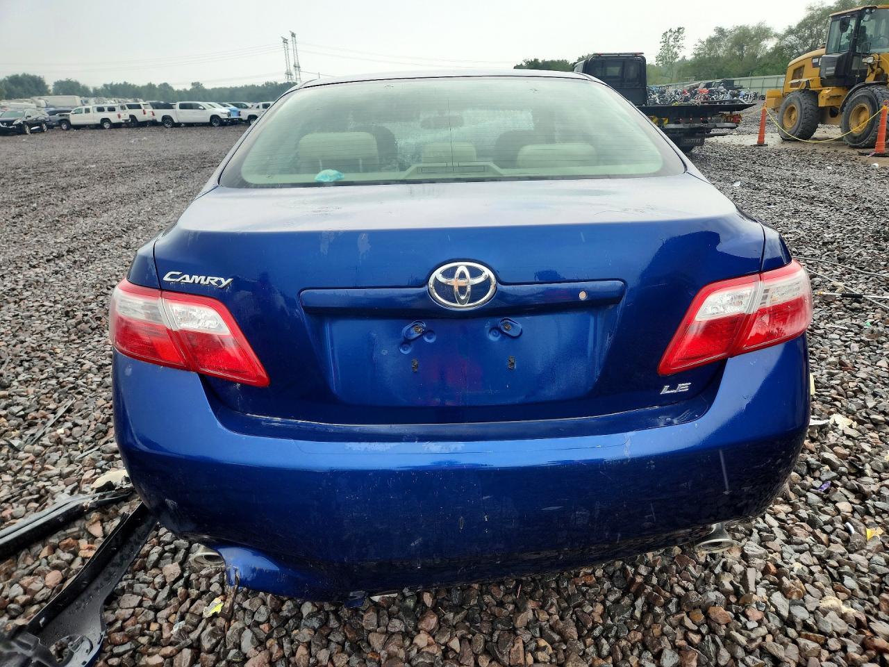 2007 Toyota Camry Le V6 Blue vin: JTNBK46K273015221