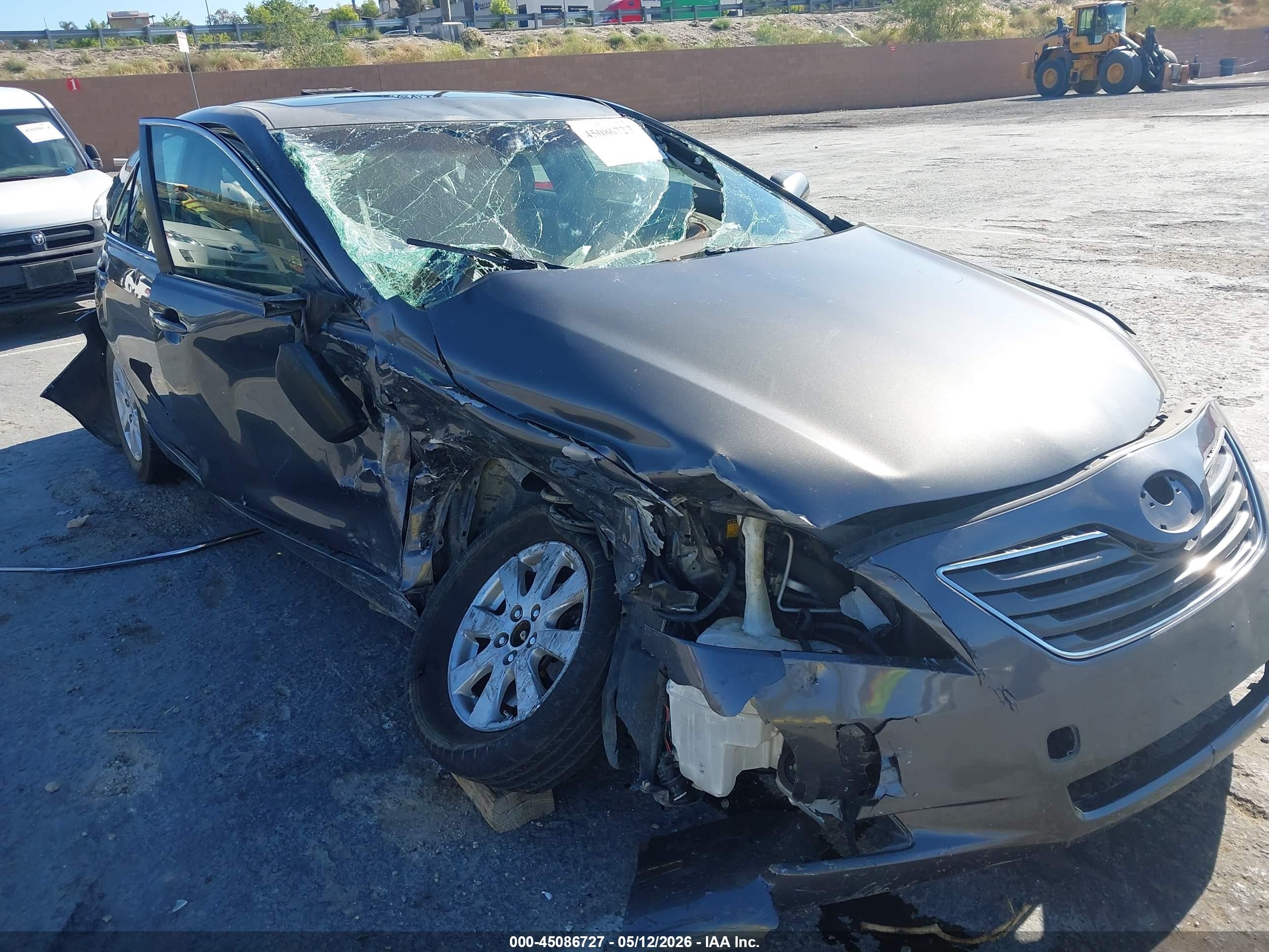 2007 Toyota Camry Xle V6 Silver vin: JTNBK46K373012036
