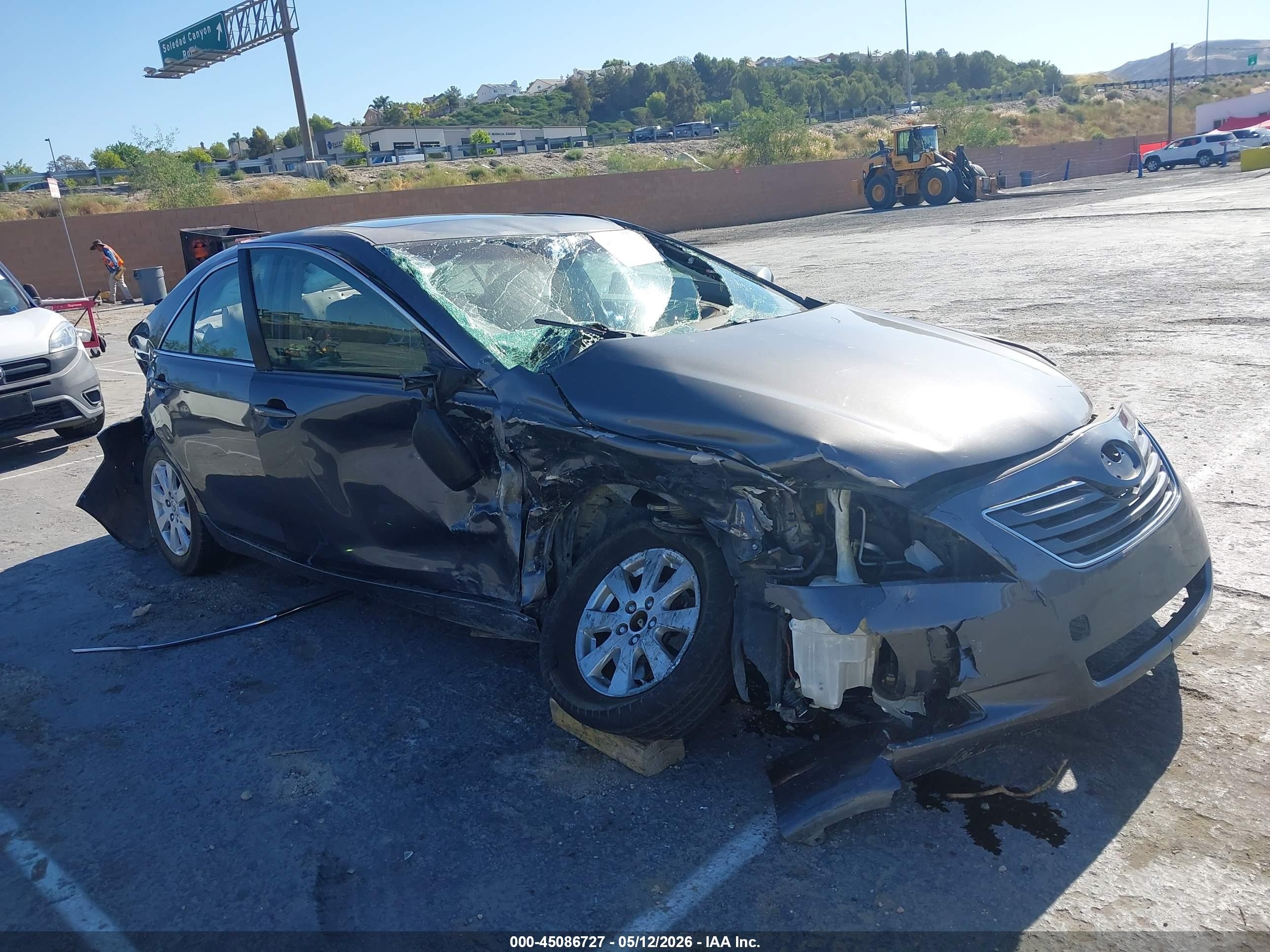 2007 Toyota Camry Xle V6 Silver vin: JTNBK46K373012036