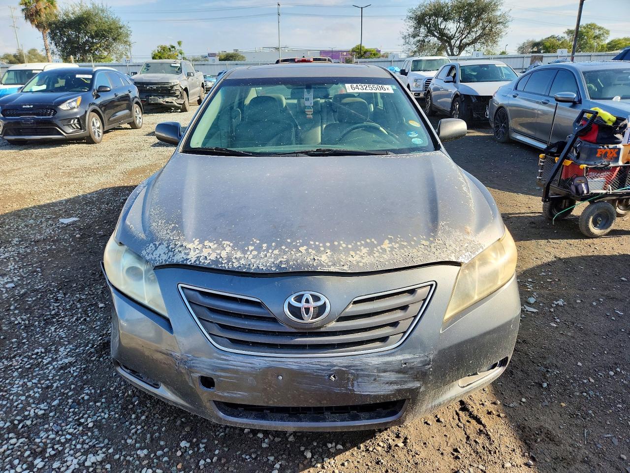 2007 Toyota Camry Gray vin: JTNBK46K473019089