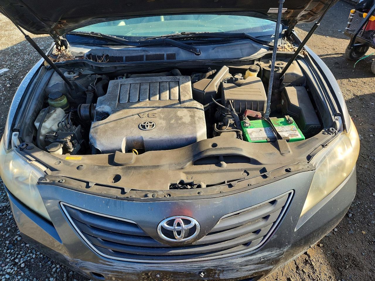 2007 Toyota Camry Gray vin: JTNBK46K473019089