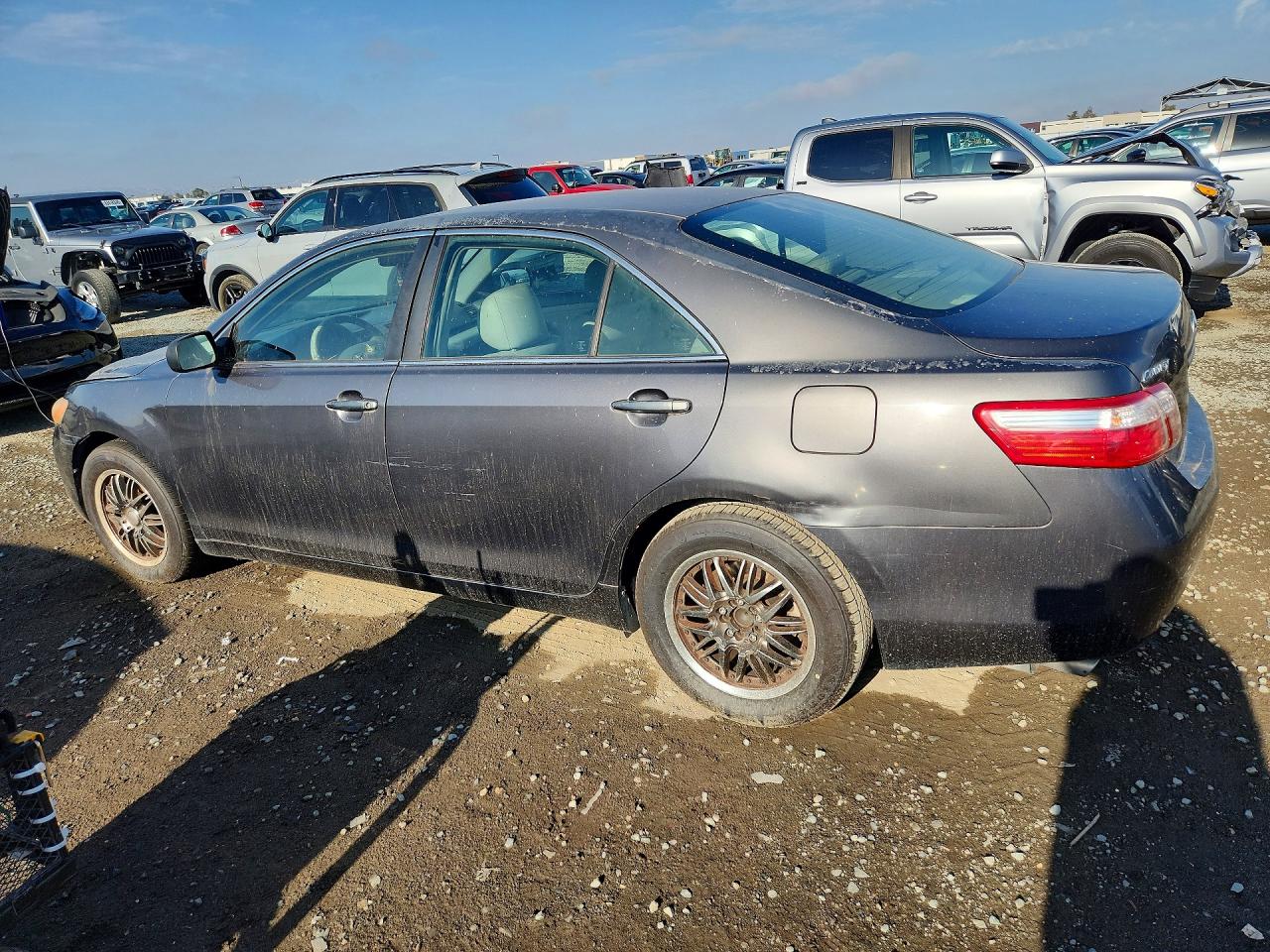 2007 Toyota Camry Gray vin: JTNBK46K473019089