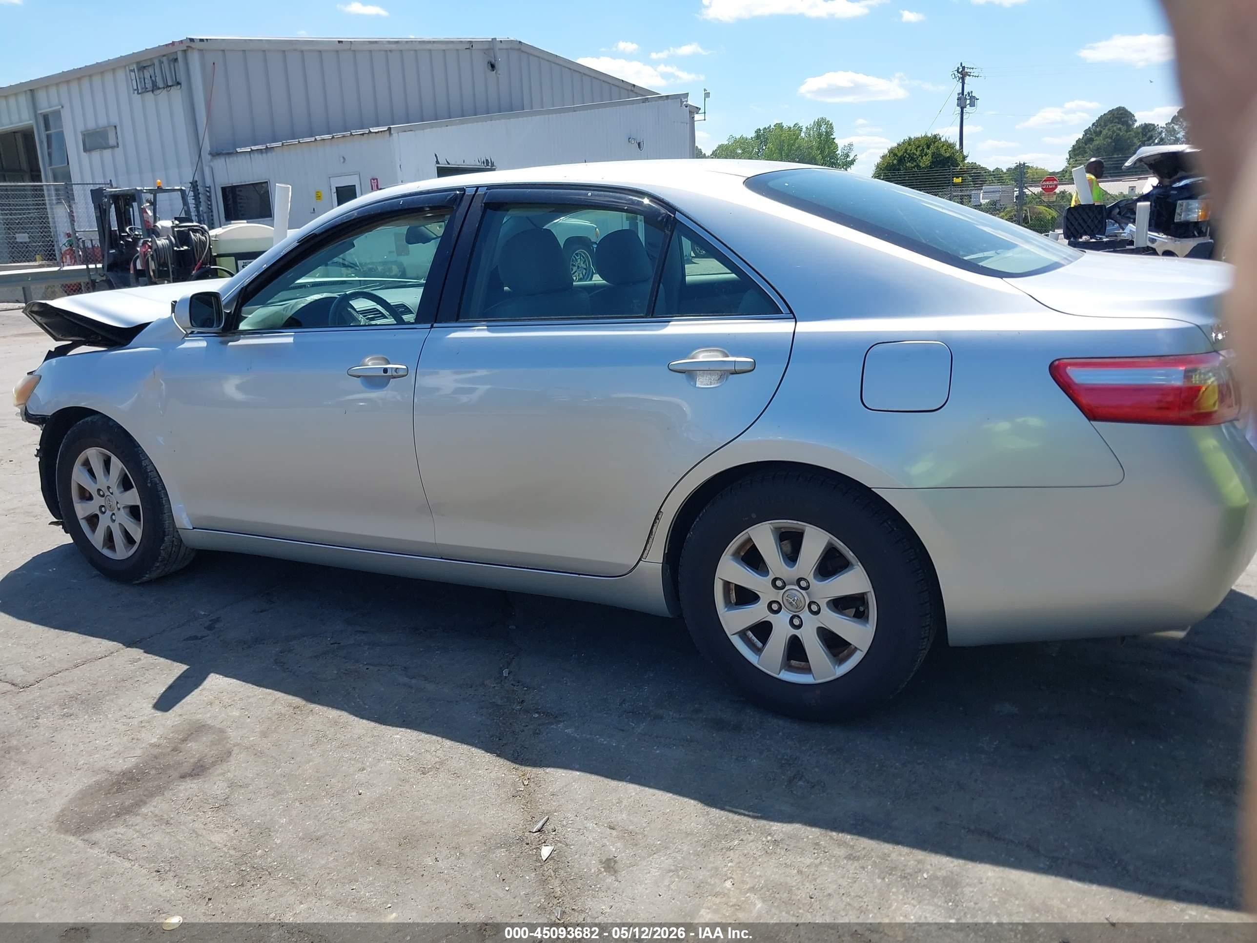 2007 Toyota Camry Xle V6 Серебряный vin: JTNBK46K473019397