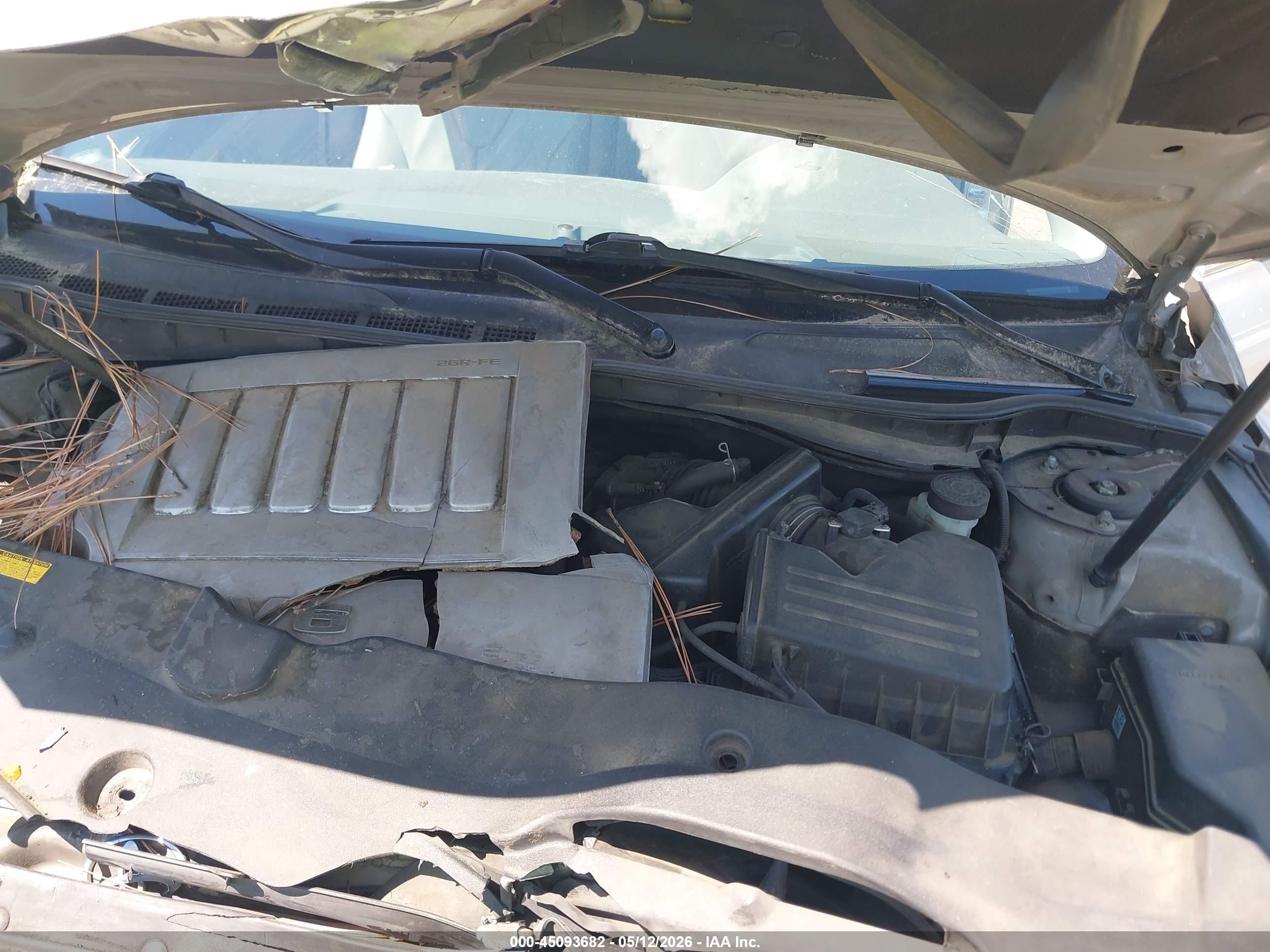 2007 Toyota Camry Xle V6 Серебряный vin: JTNBK46K473019397