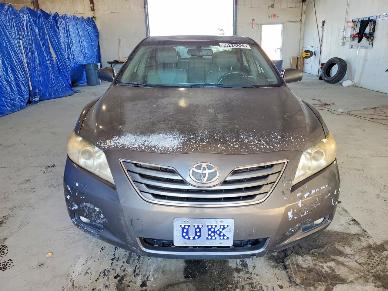 2007 Toyota Camry Xle V6 Серый vin: JTNBK46K573018808