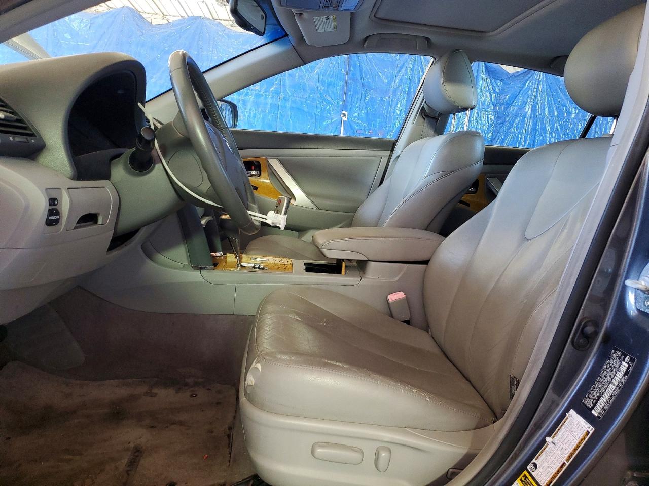 2007 Toyota Camry Xle V6 Серый vin: JTNBK46K573018808