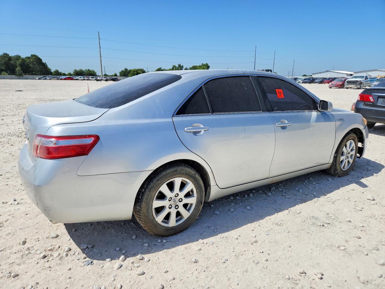 2007 Toyota Camry Xle V6 Silver vin: JTNBK46K573025466