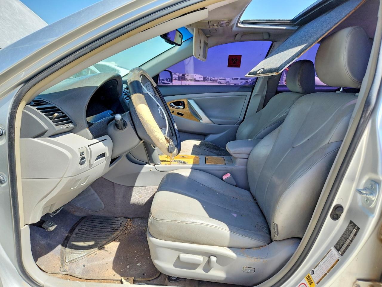 2007 Toyota Camry Xle V6 Silver vin: JTNBK46K573025466