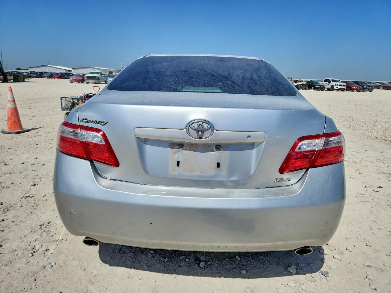 2007 Toyota Camry Xle V6 Silver vin: JTNBK46K573025466