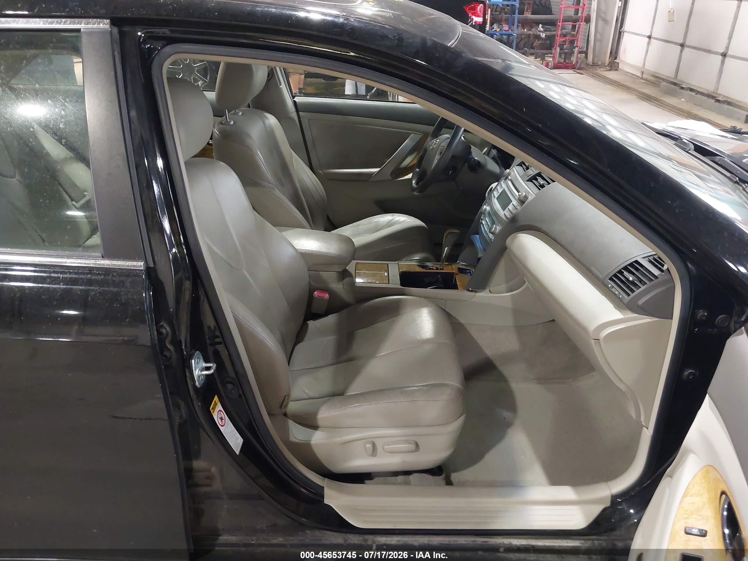2007 Toyota Camry Xle V6 Черный vin: JTNBK46K673003640