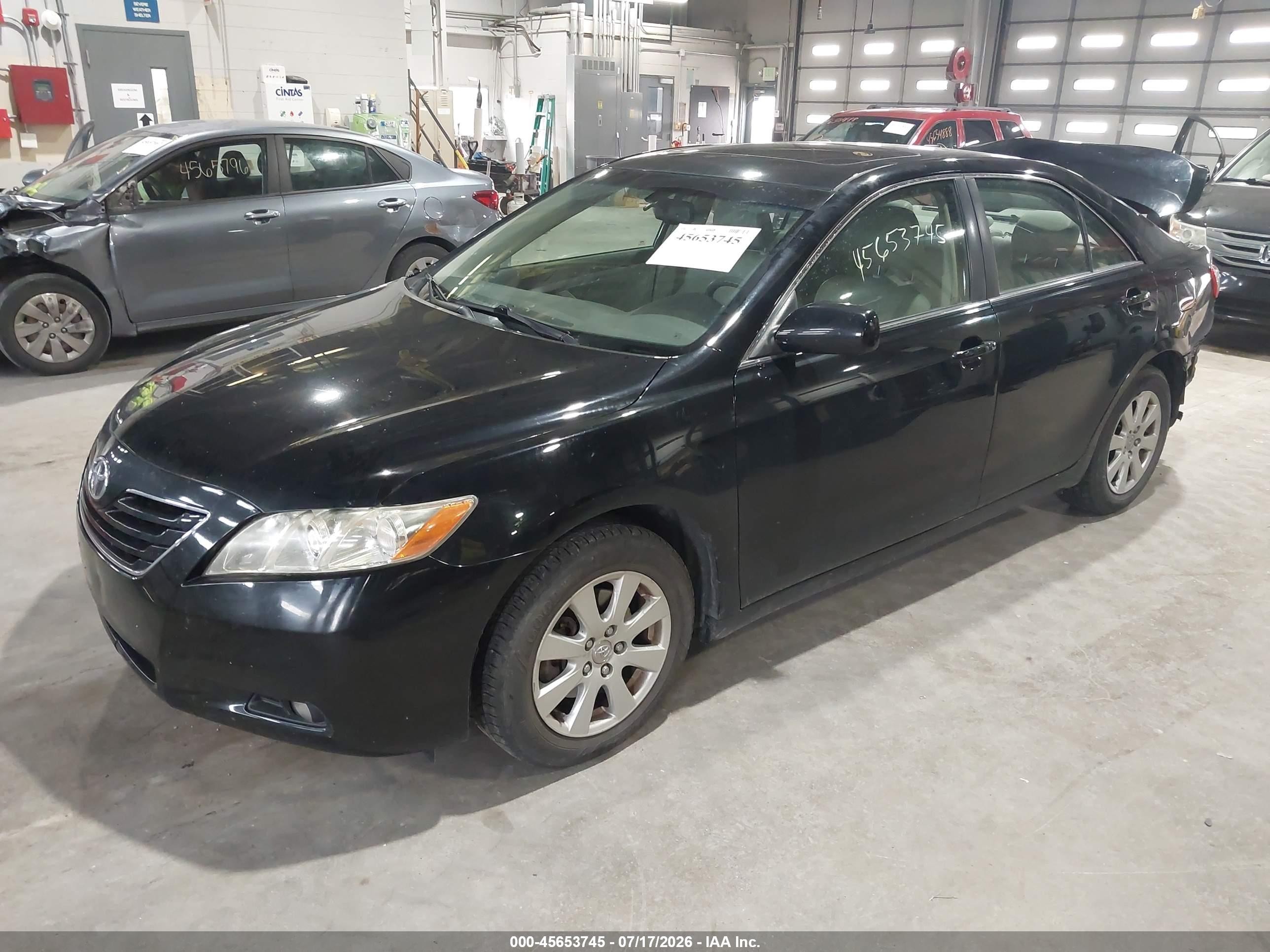 2007 Toyota Camry Xle V6 Черный vin: JTNBK46K673003640