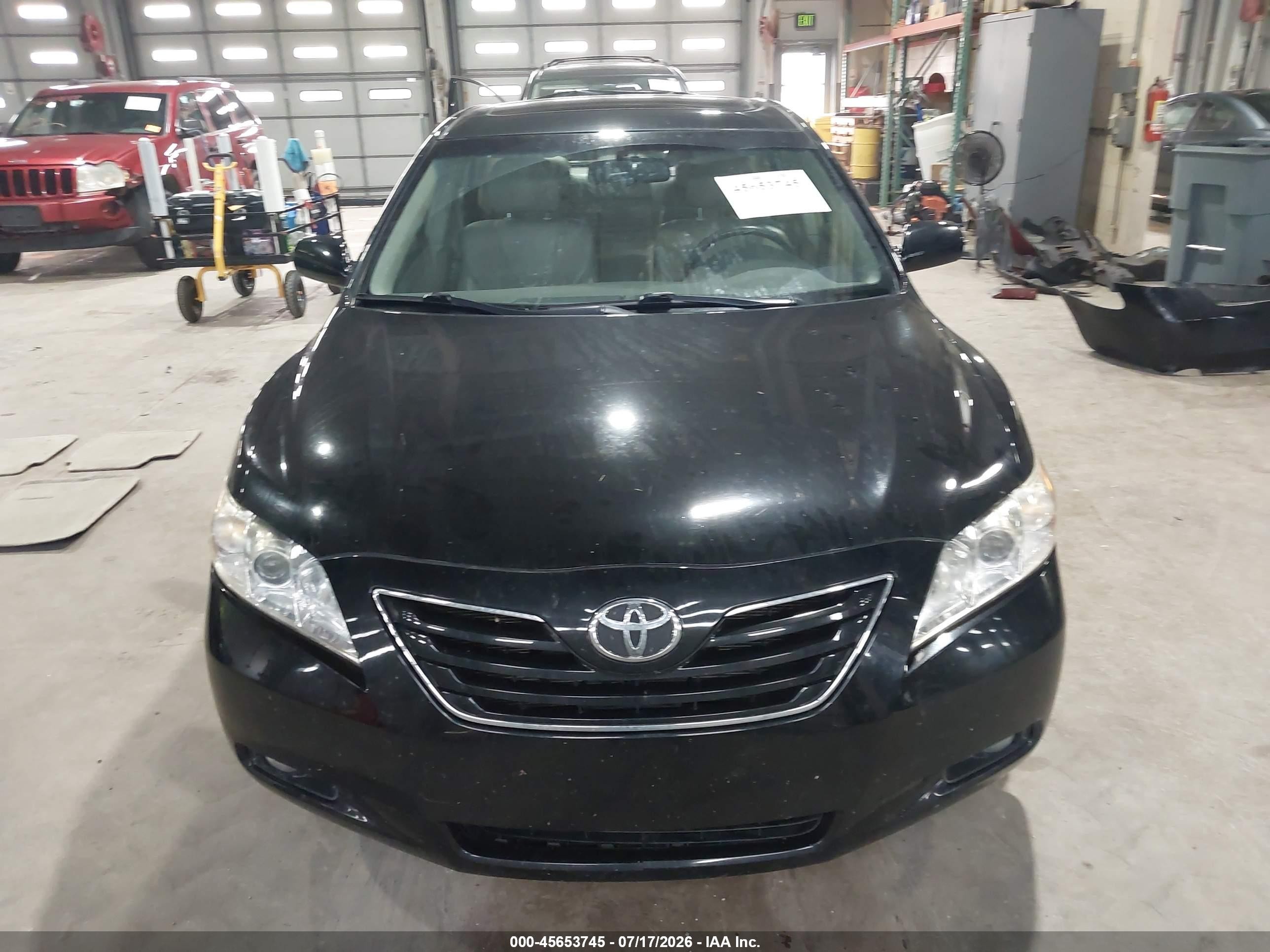 2007 Toyota Camry Xle V6 Черный vin: JTNBK46K673003640