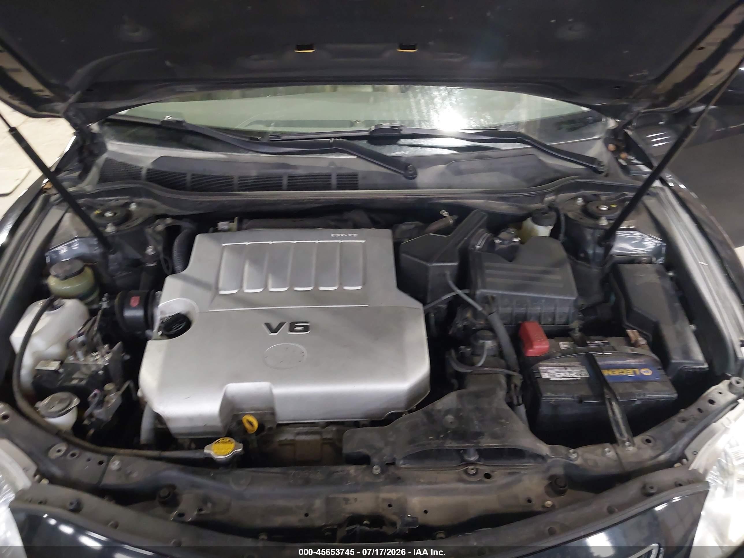2007 Toyota Camry Xle V6 Черный vin: JTNBK46K673003640