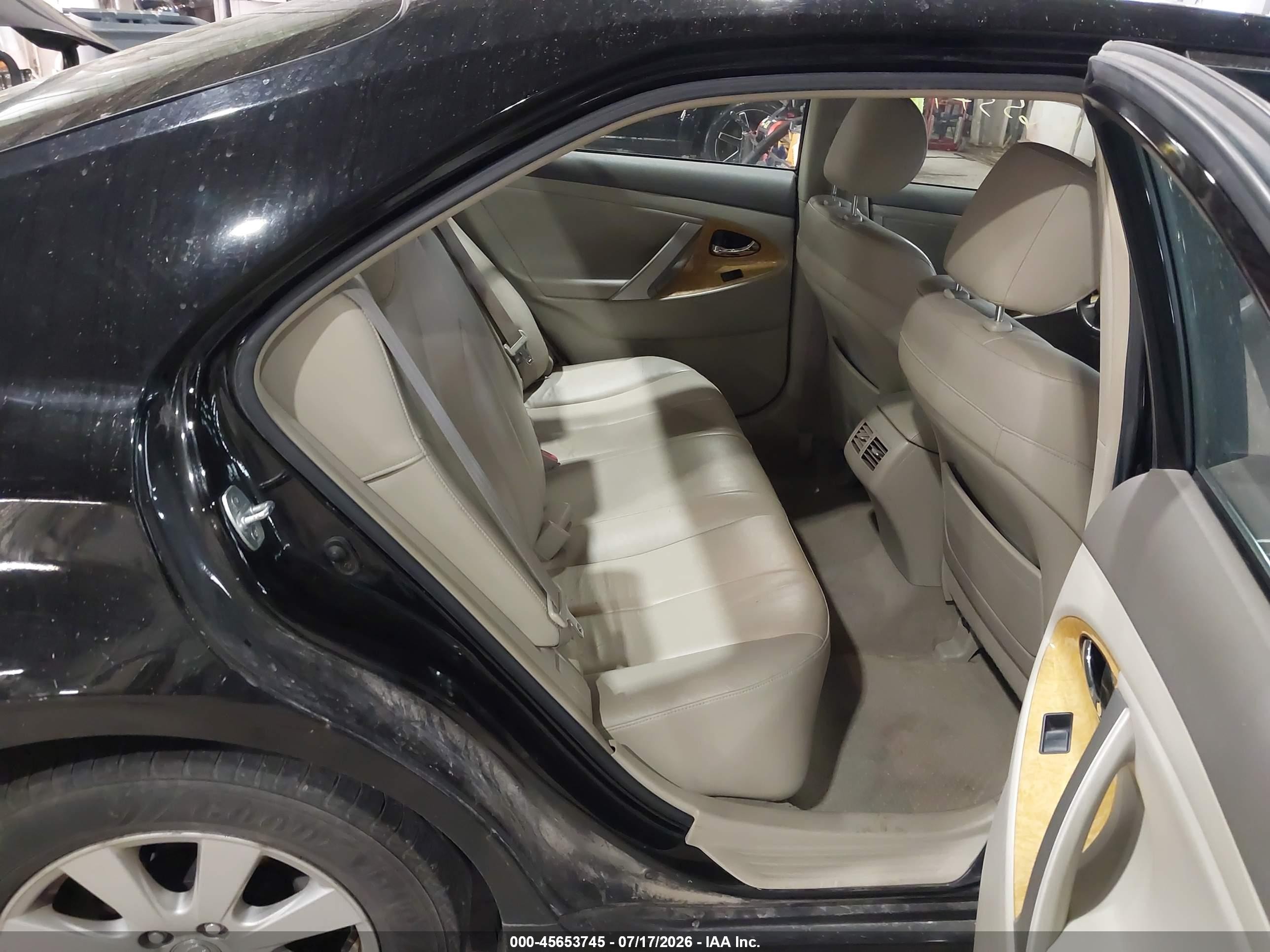 2007 Toyota Camry Xle V6 Черный vin: JTNBK46K673003640