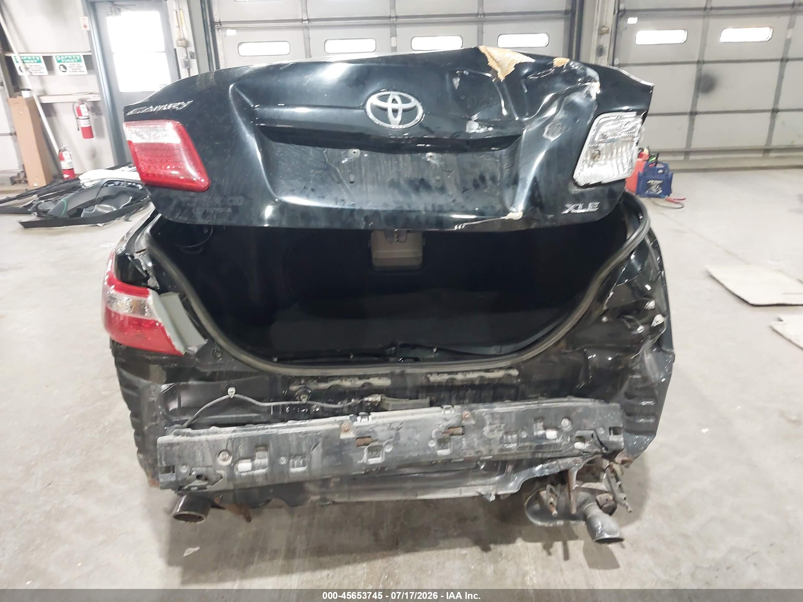 2007 Toyota Camry Xle V6 Черный vin: JTNBK46K673003640