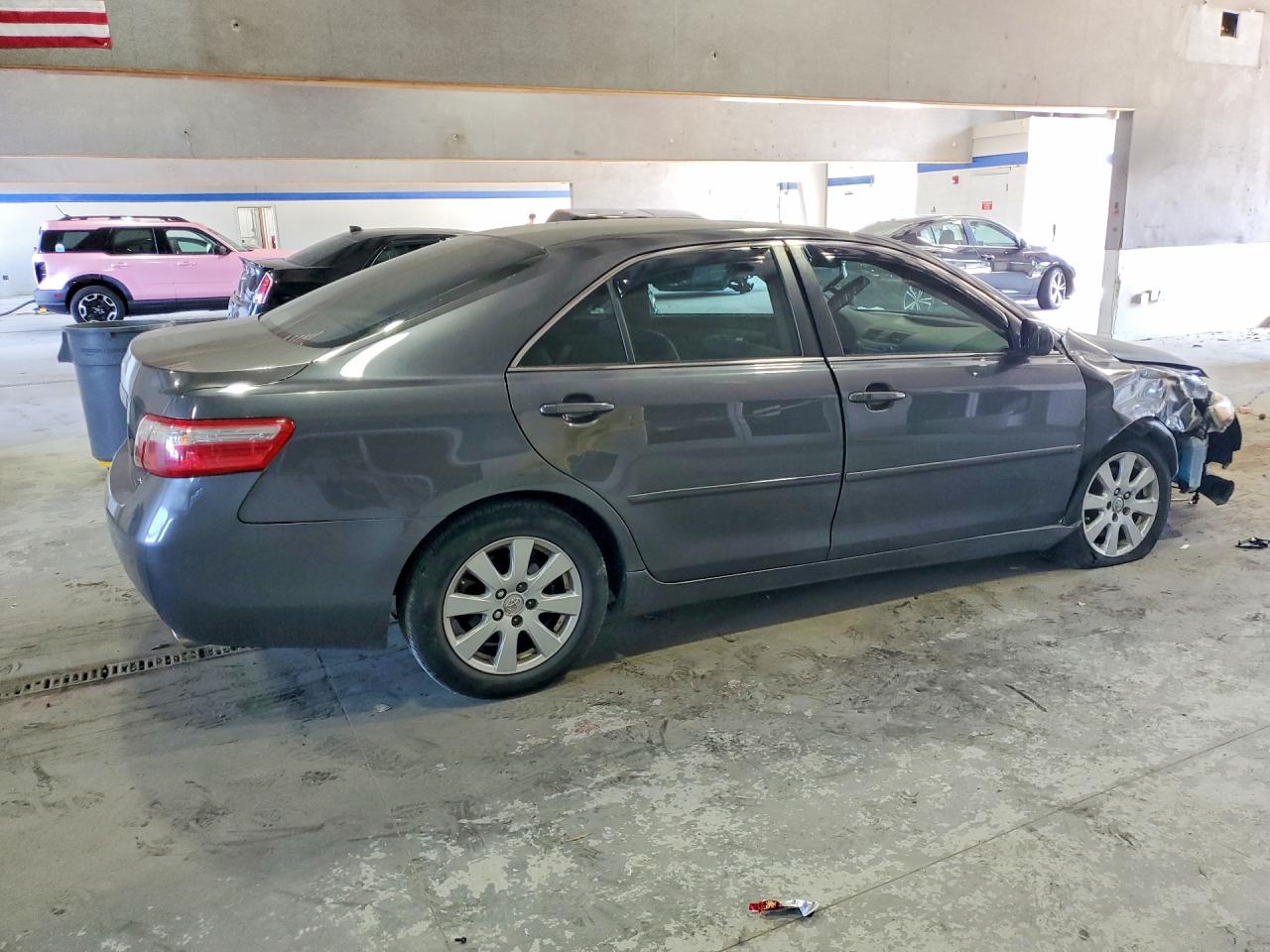 2007 Toyota Camry Xle V6 Gray vin: JTNBK46K673020020