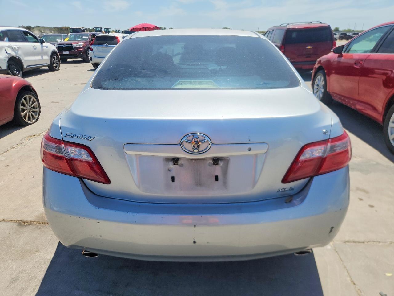 2007 Toyota Camry Xle V6 Silver vin: JTNBK46K673022723
