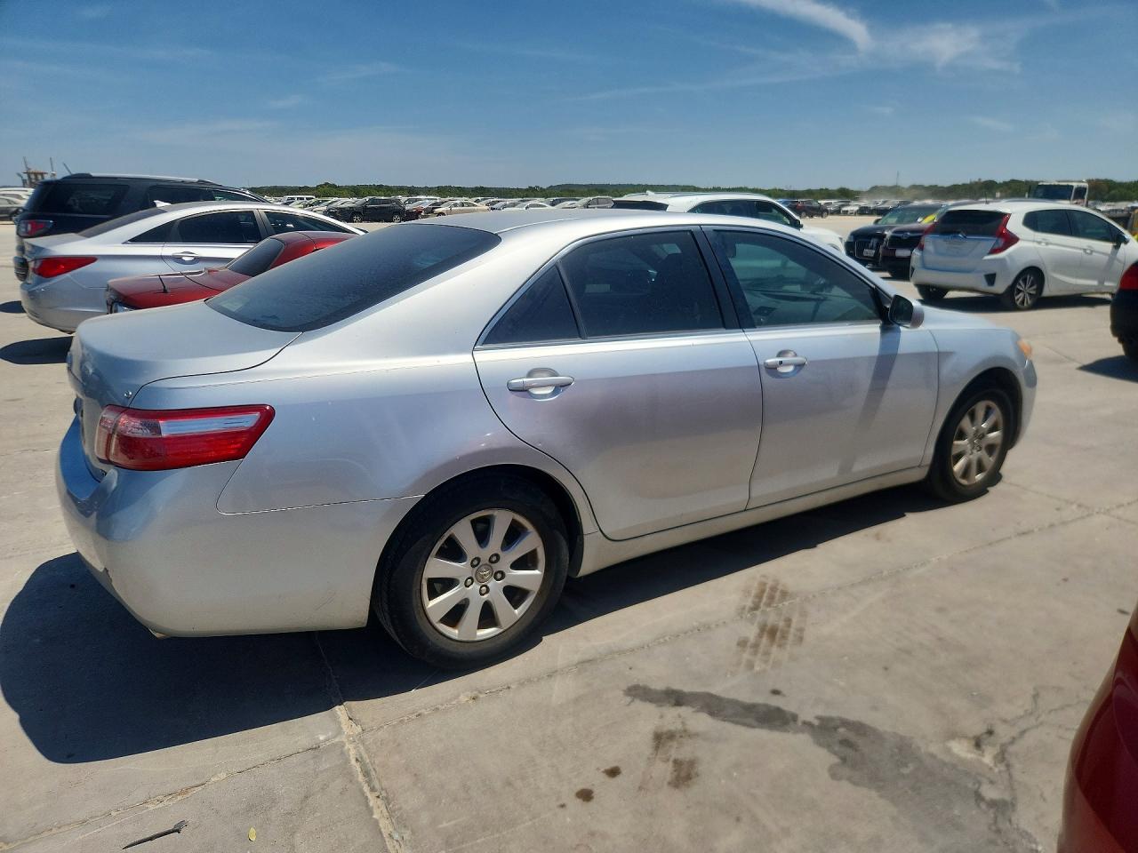 2007 Toyota Camry Xle V6 Silver vin: JTNBK46K673022723