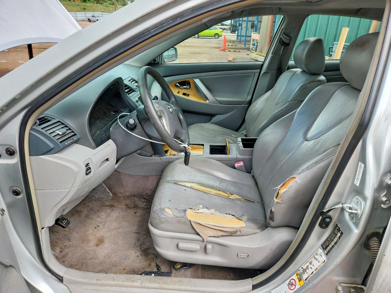 2007 Toyota Camry Xle V6 Silver vin: JTNBK46K773000116