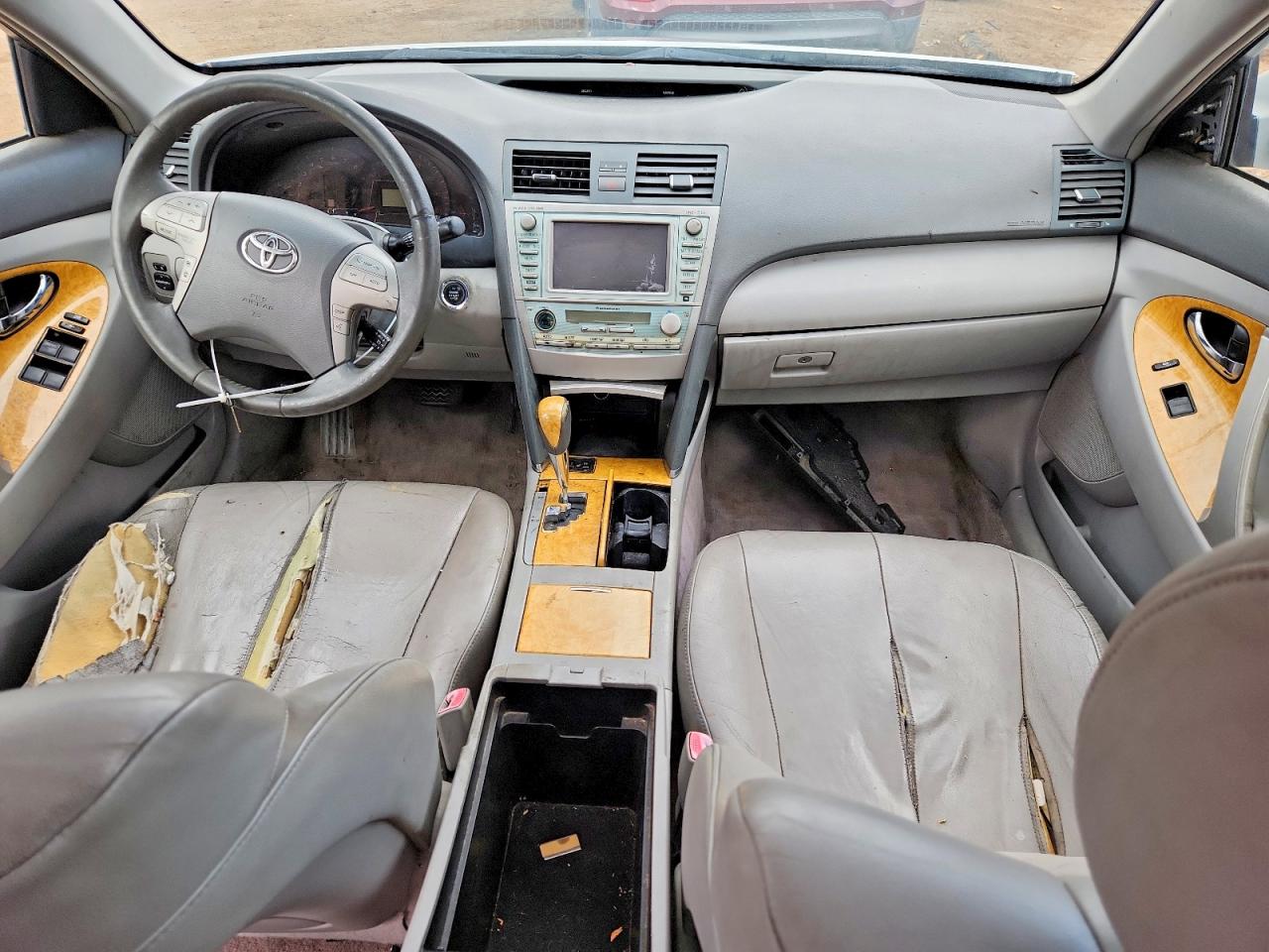 2007 Toyota Camry Xle V6 Silver vin: JTNBK46K773000116