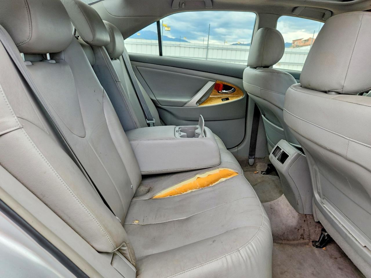 2007 Toyota Camry Xle V6 Silver vin: JTNBK46K773000116