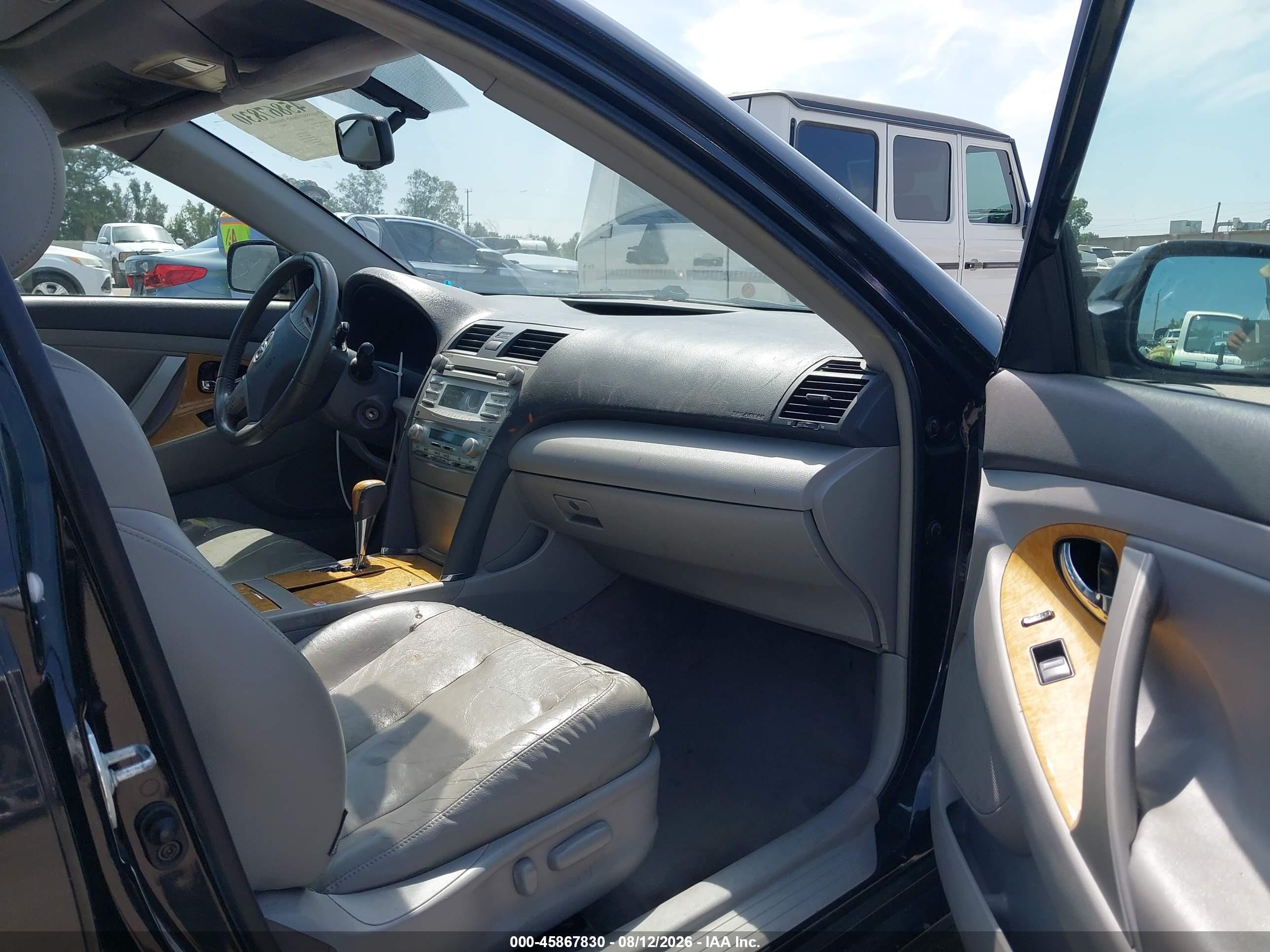 2007 Toyota Camry Xle V6 Черный vin: JTNBK46K773001203