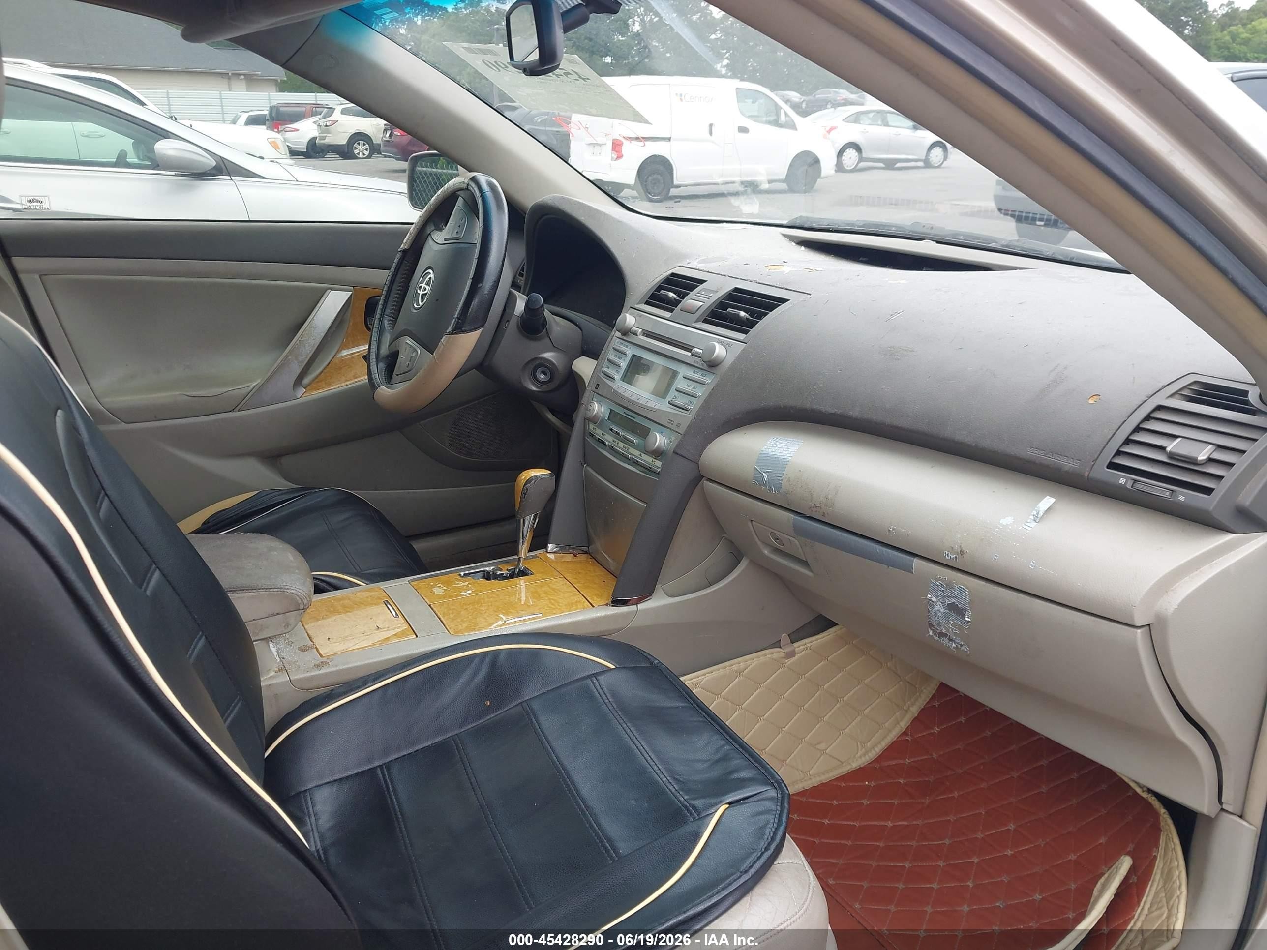 2007 Toyota Camry Xle V6 Золотой vin: JTNBK46K773005719