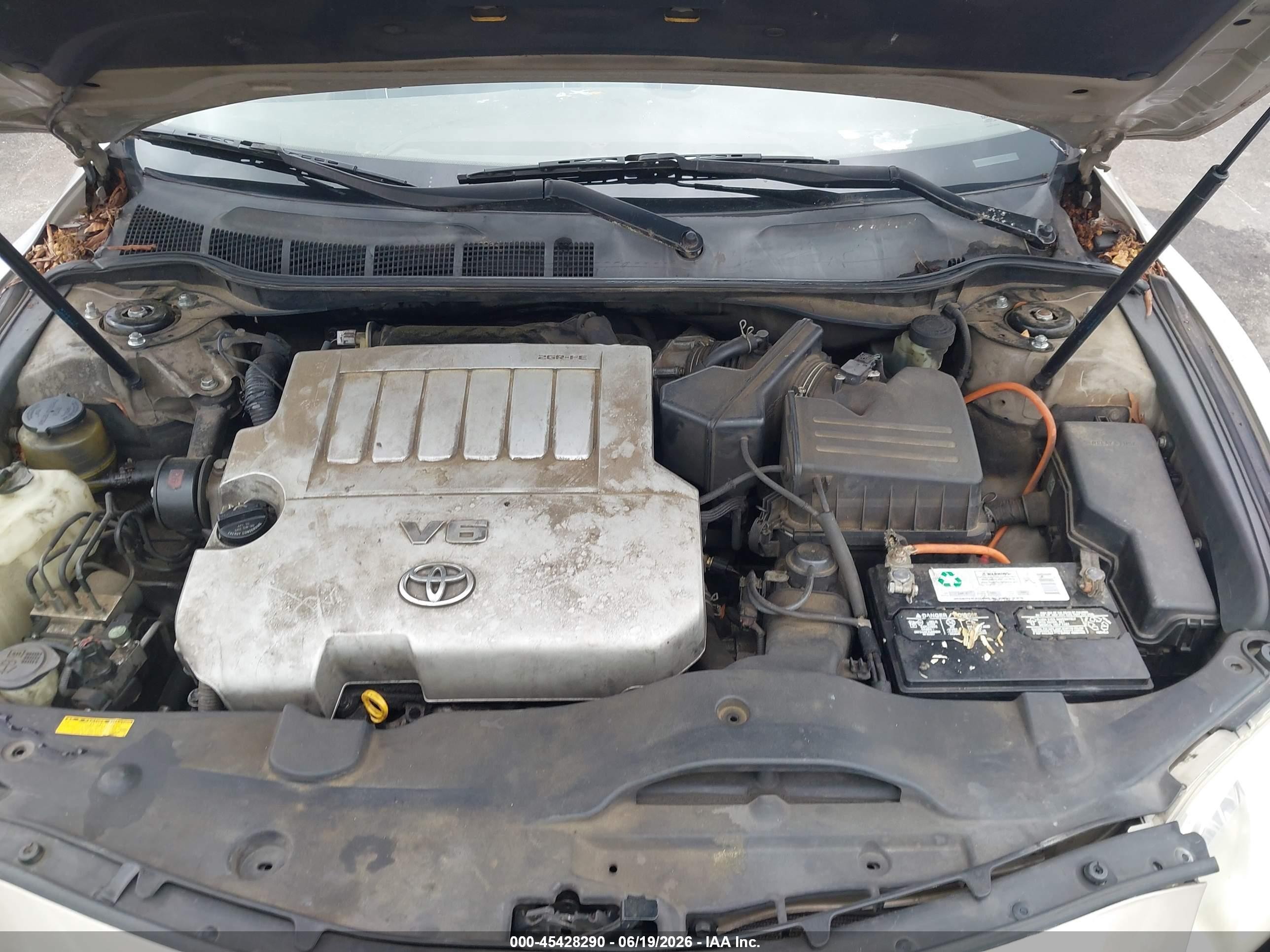 2007 Toyota Camry Xle V6 Золотой vin: JTNBK46K773005719