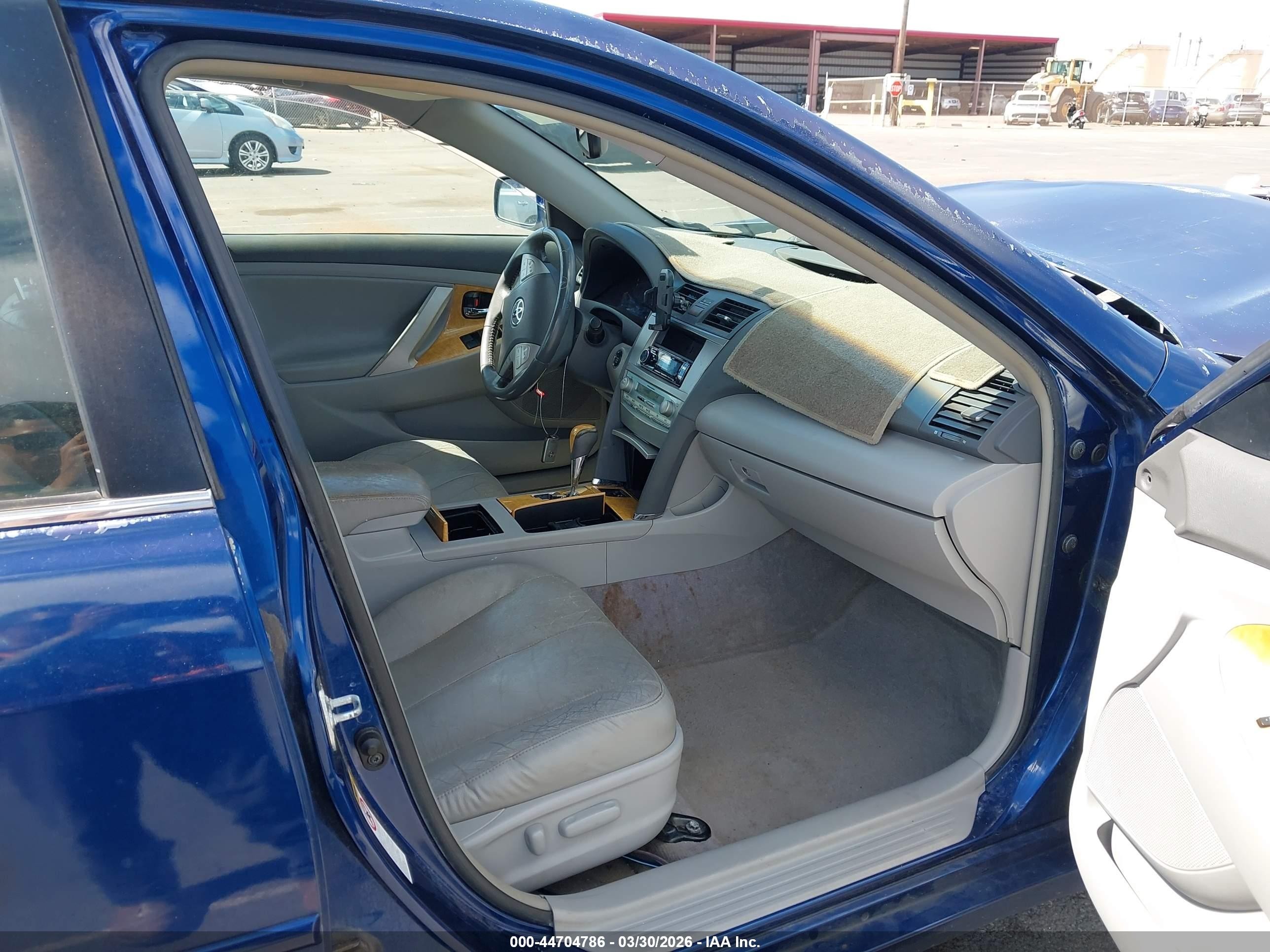 2007 Toyota Camry Le V6/se V6/xle V6 Blue vin: JTNBK46K773008233