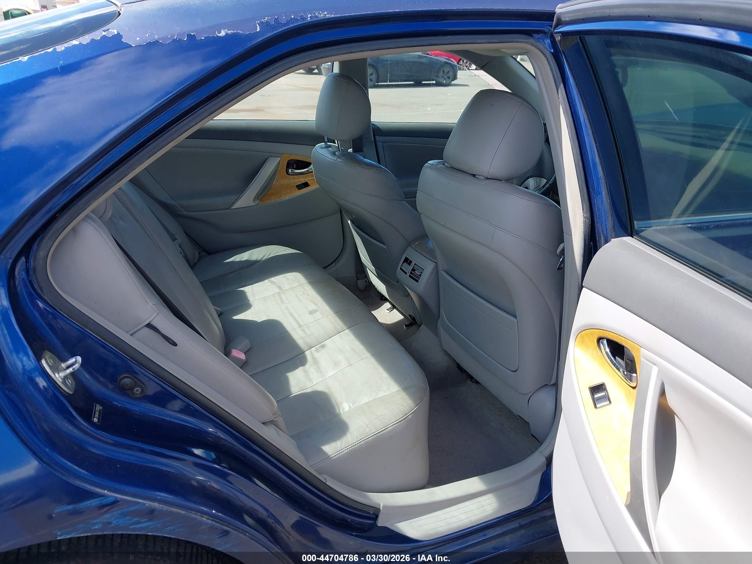 2007 Toyota Camry Le V6/se V6/xle V6 Blue vin: JTNBK46K773008233