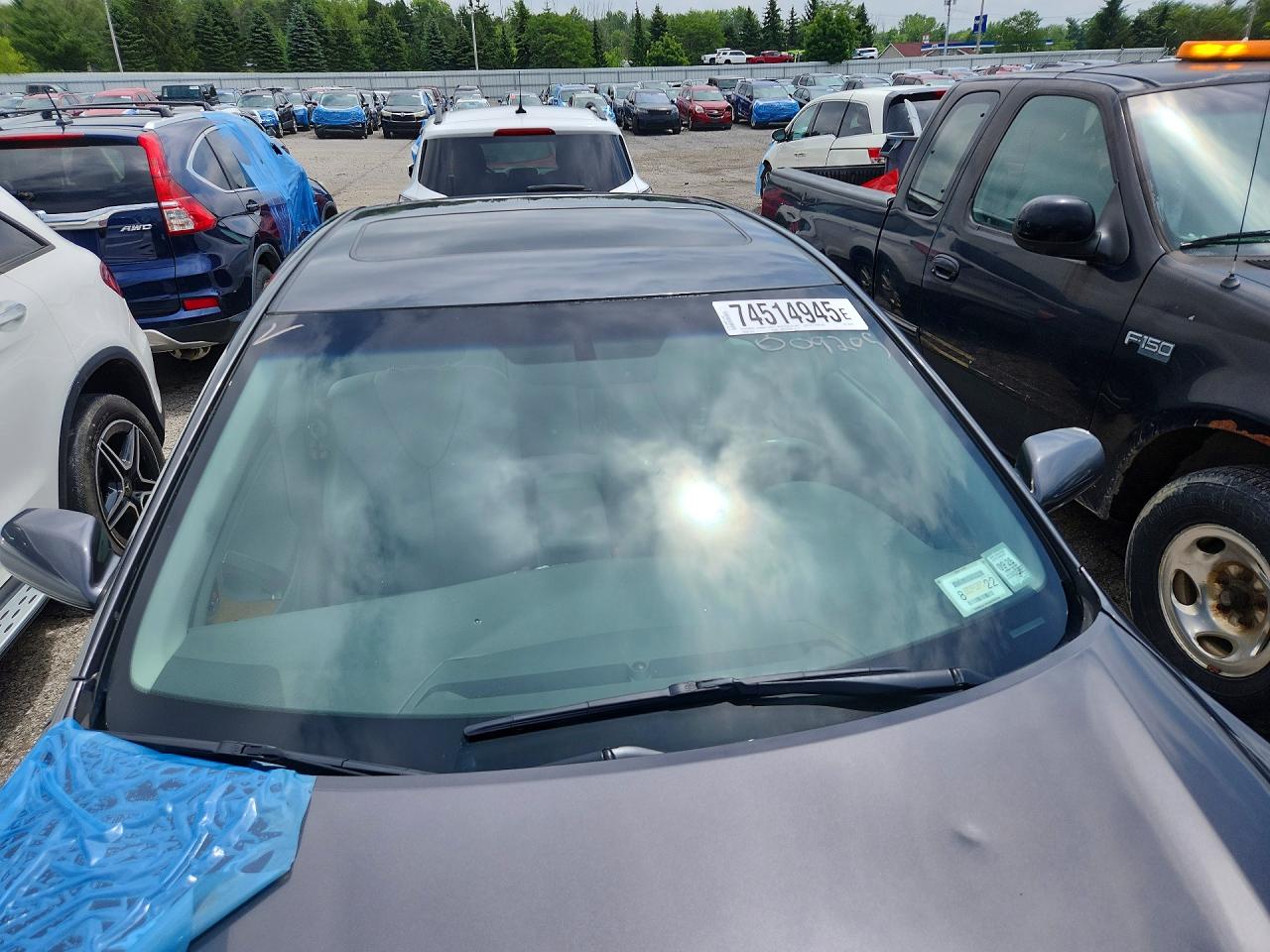 2007 Toyota Camry Le Gray vin: JTNBK46K773009205