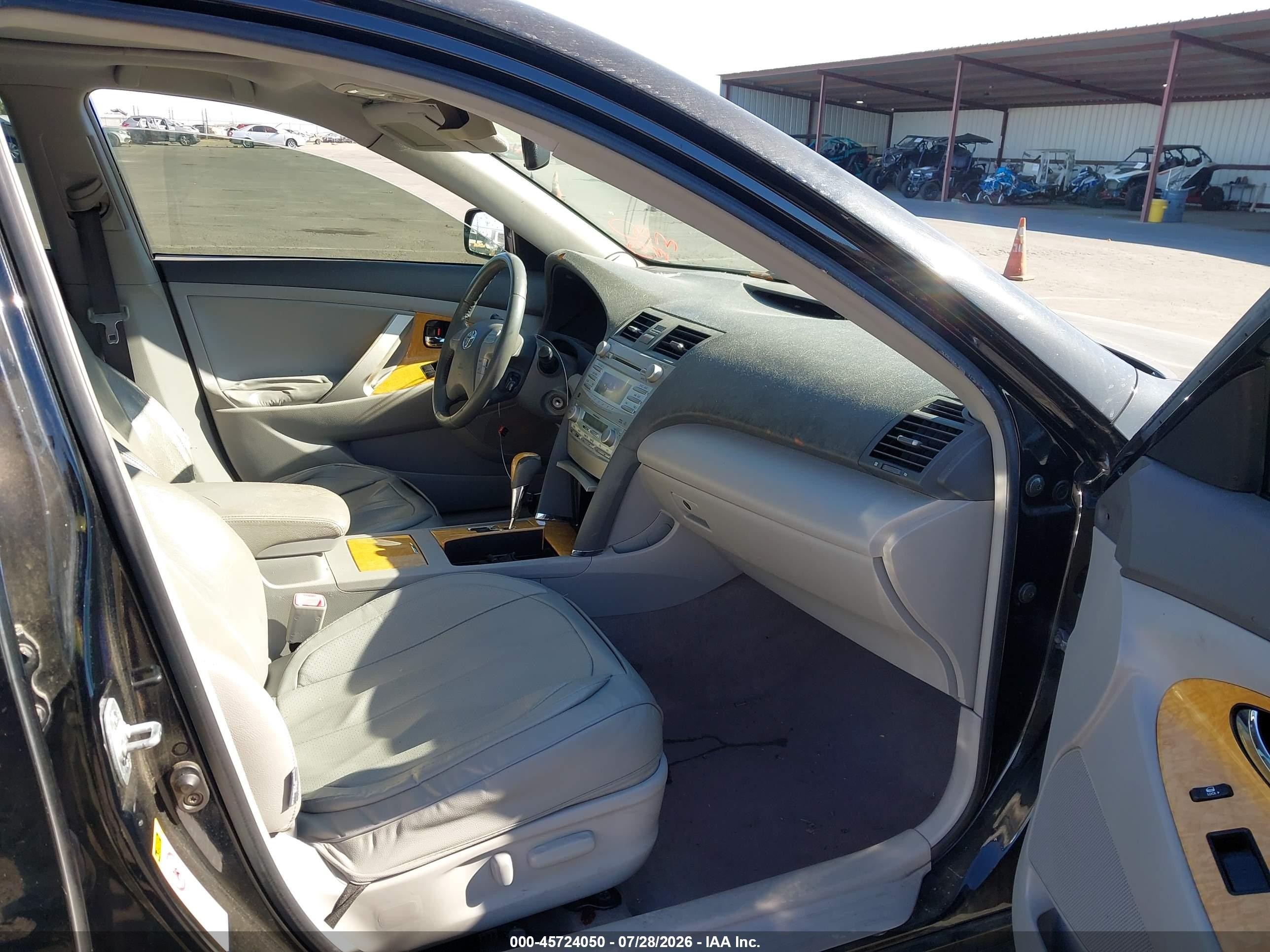 2007 Toyota Camry Xle V6 Черный vin: JTNBK46K873007897