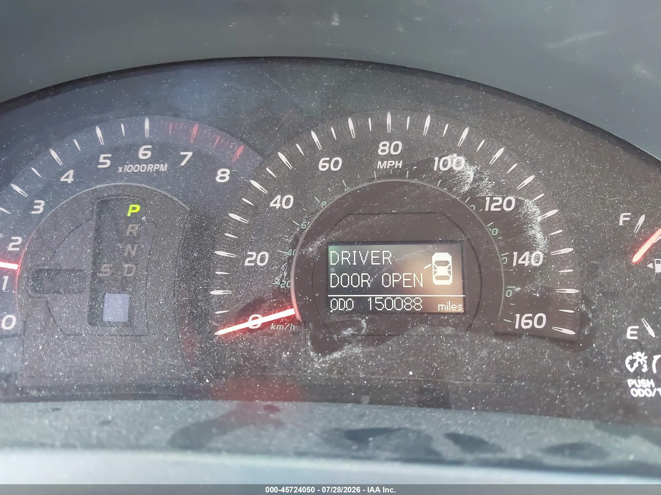 2007 Toyota Camry Xle V6 Черный vin: JTNBK46K873007897