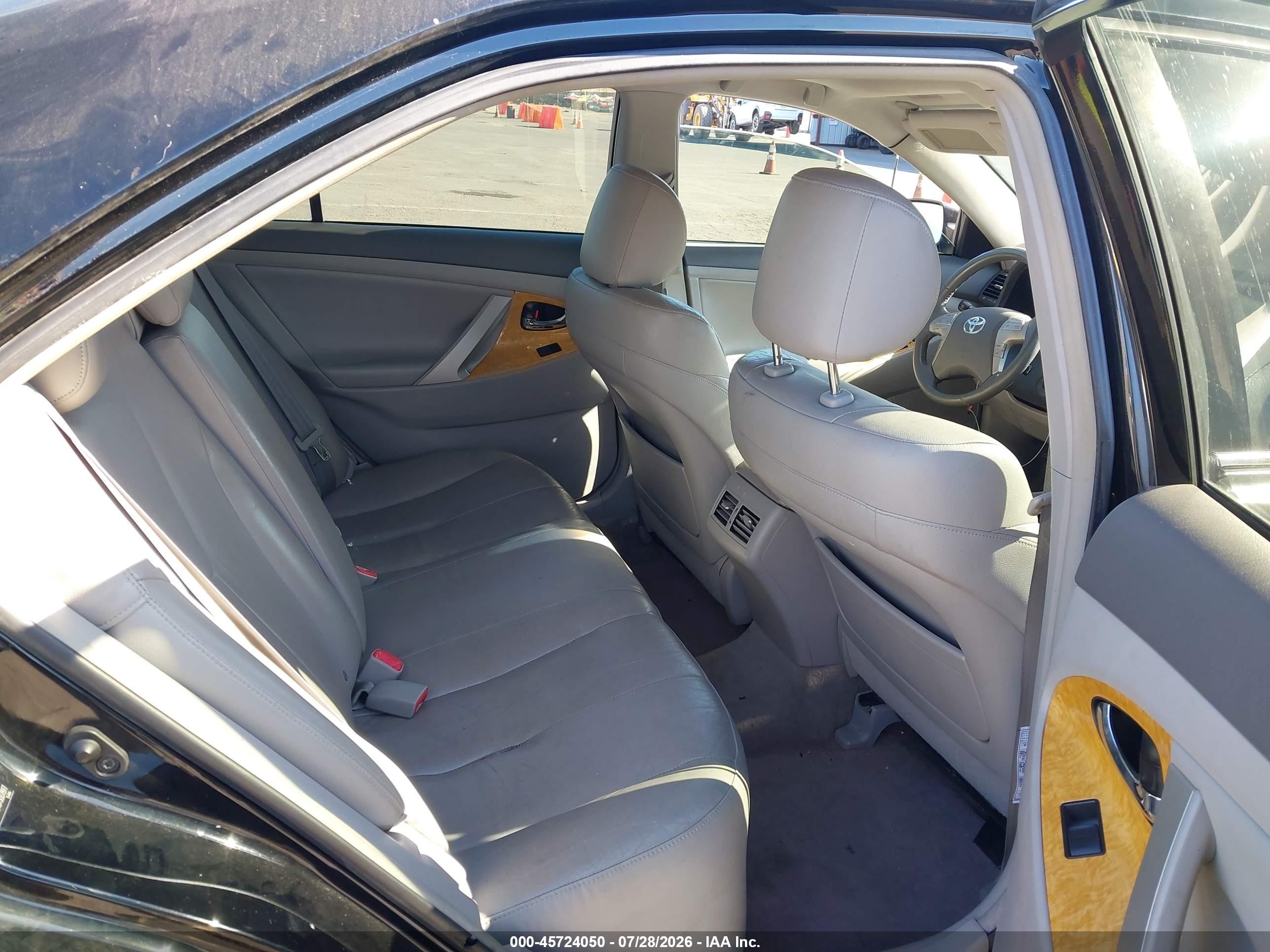 2007 Toyota Camry Xle V6 Черный vin: JTNBK46K873007897
