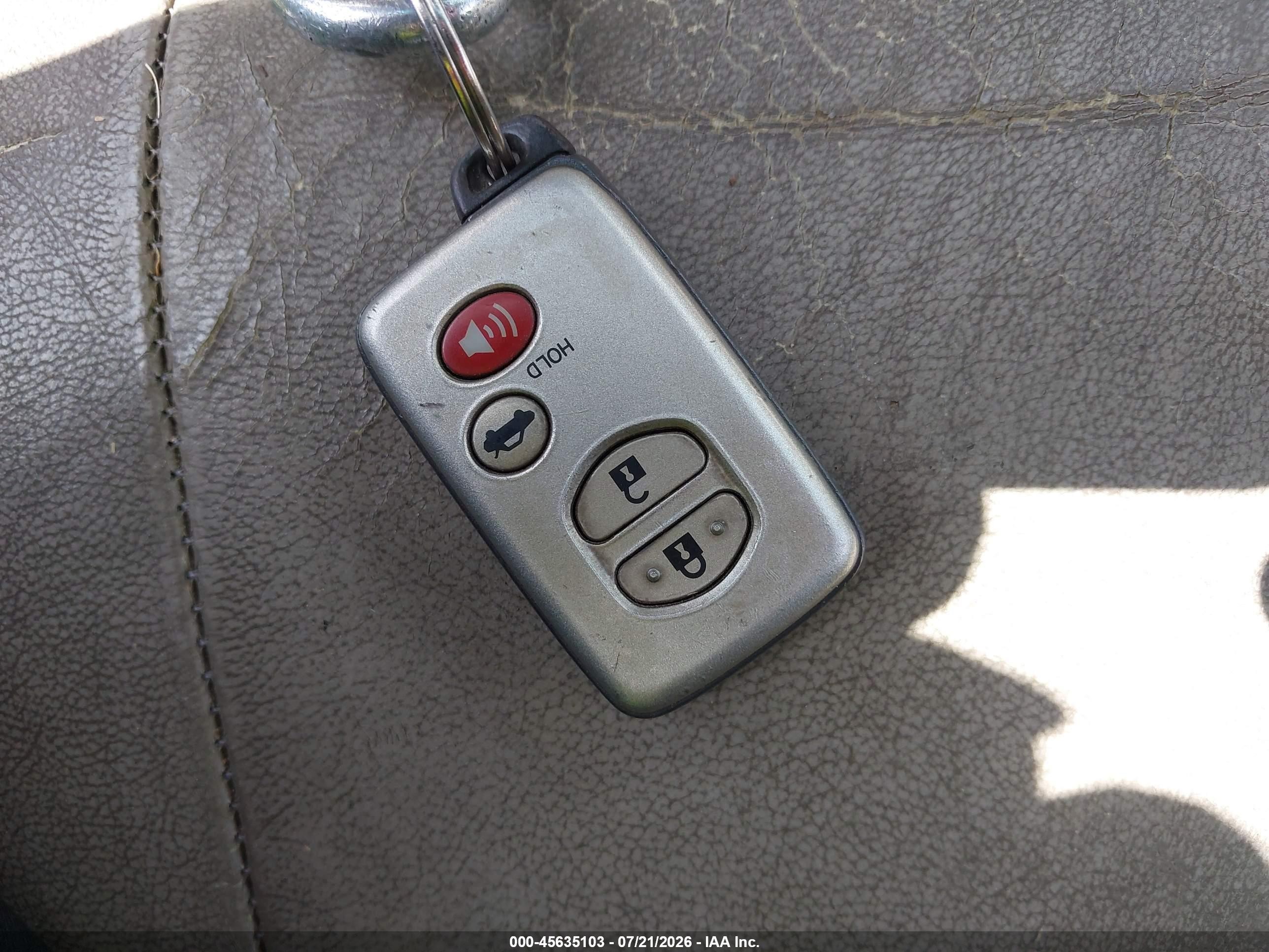 2007 Toyota Camry Xle V6 Серый vin: JTNBK46K873016504
